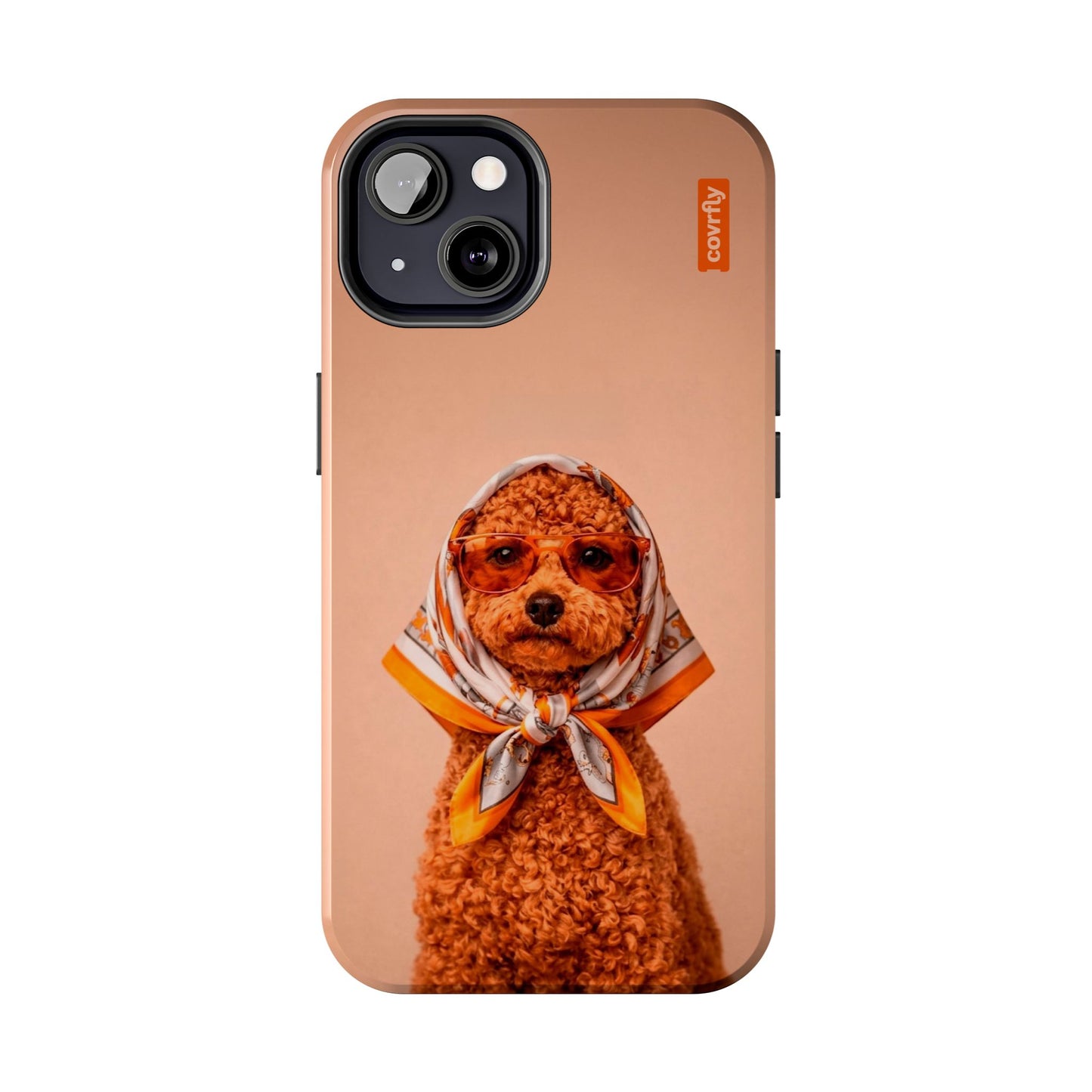 Funda Couture Pup para iPhone 13 - View 1 - Diseño Premium covrfly