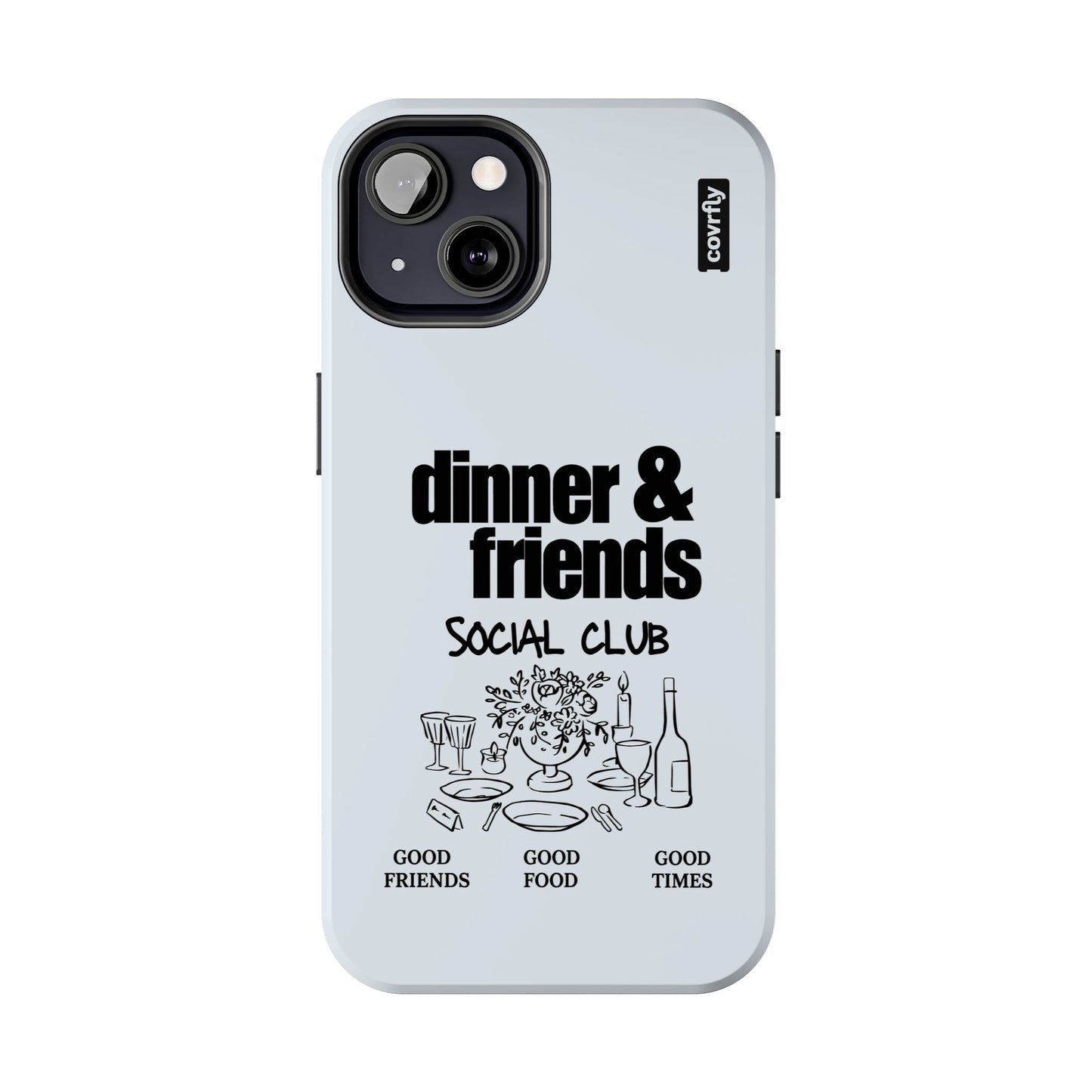 Funda Dinner & Friends para iPhone 13 - View 1 - Diseño Premium covrfly