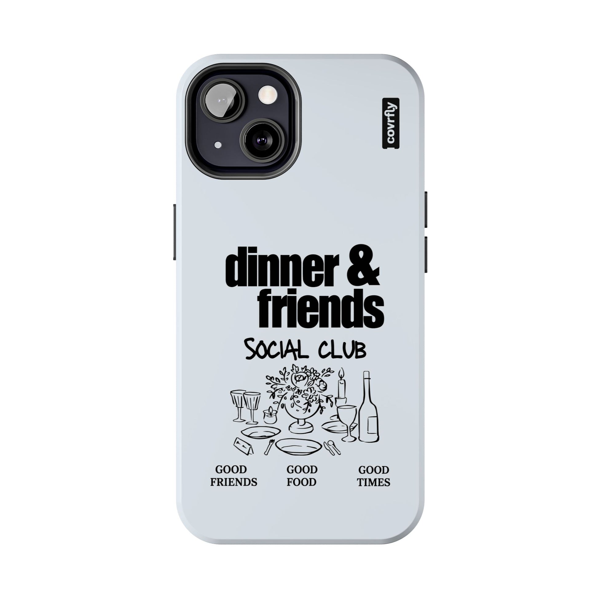 Funda Dinner & Friends para iPhone 13 - View 1 - Diseño Premium covrfly