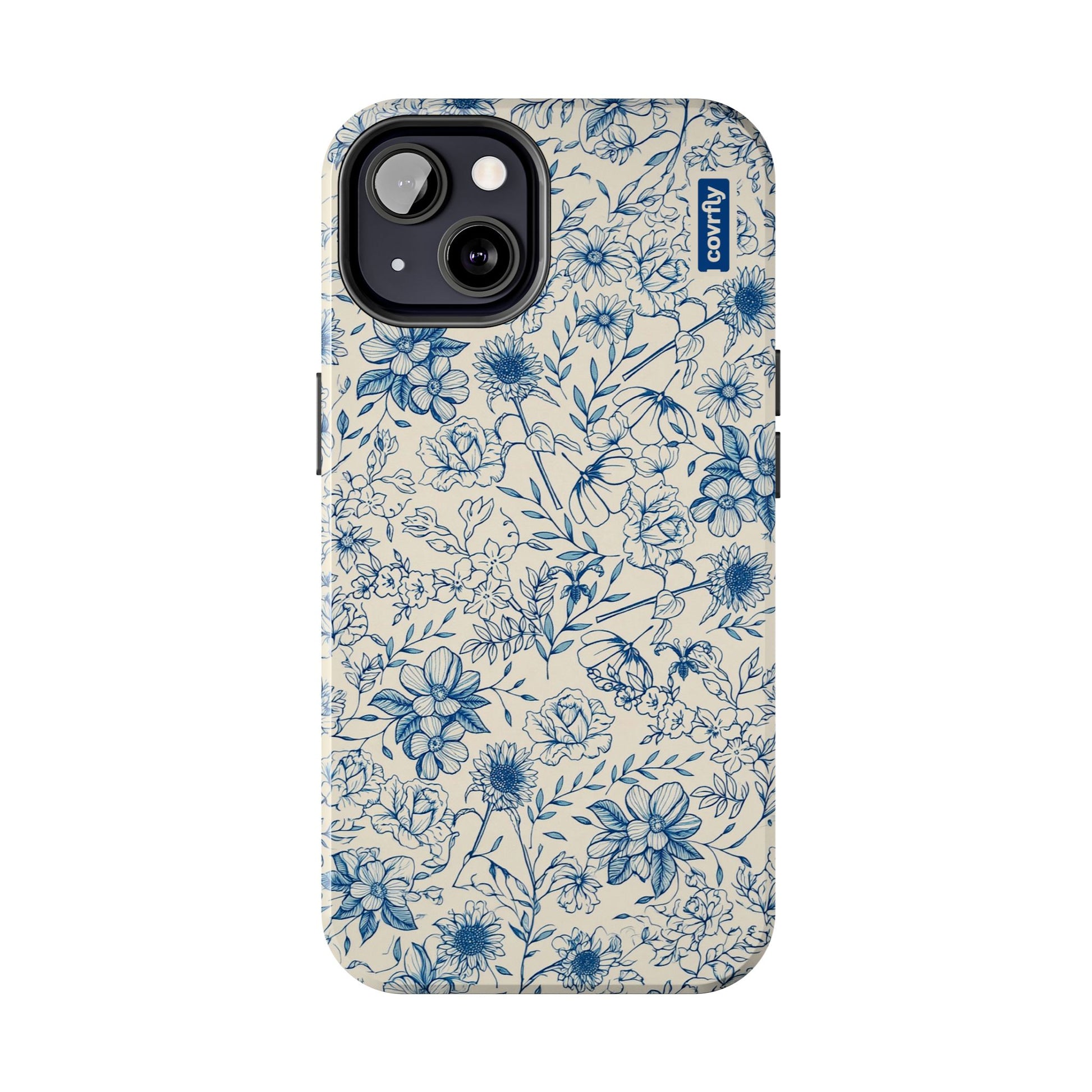 Funda Línea Botánica para iPhone 13 - View 1 - Diseño Premium covrfly