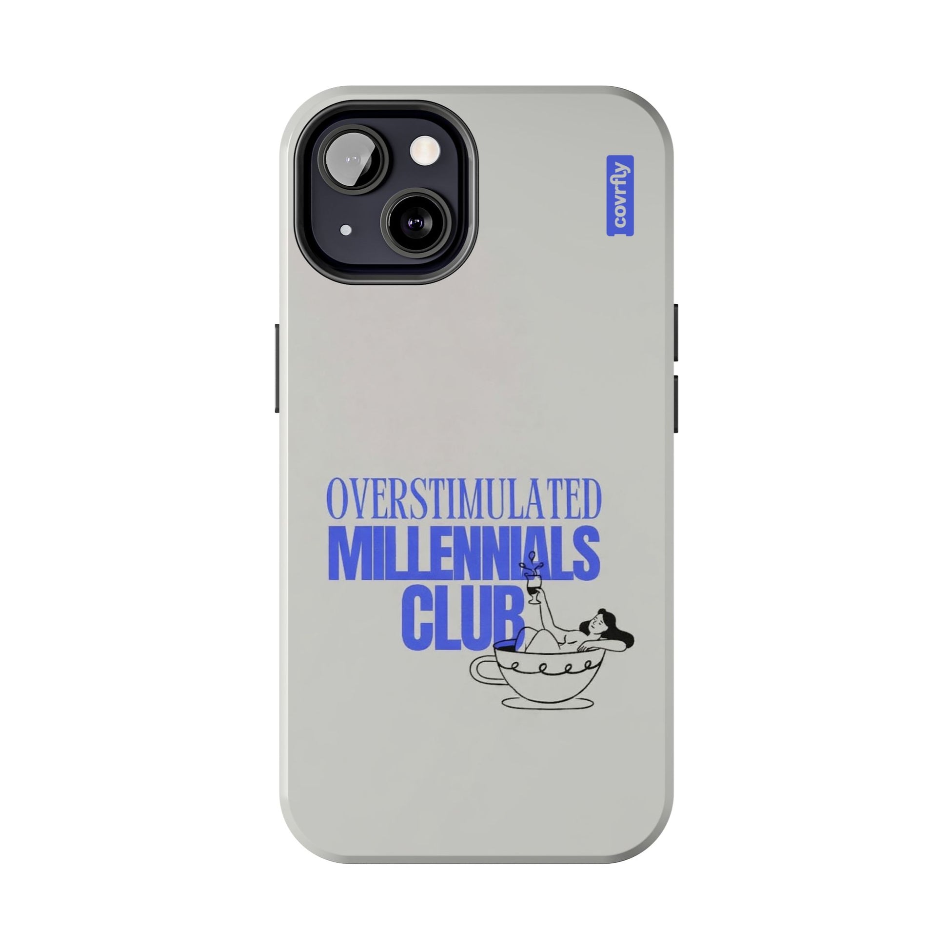 Funda Overstimulated Club para iPhone 13 - View 1 - Diseño Premium covrfly