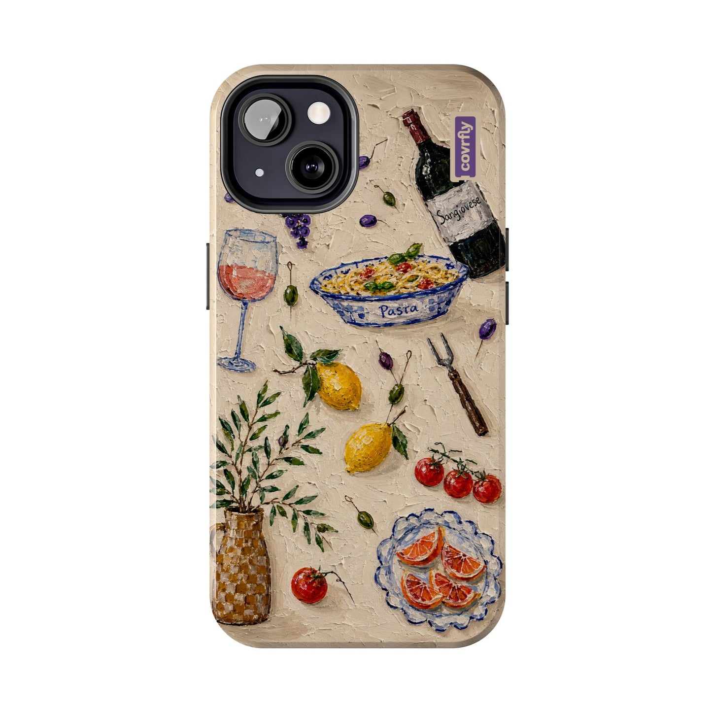Funda Trattoria para iPhone 13 - View 1 - Diseño Premium covrfly