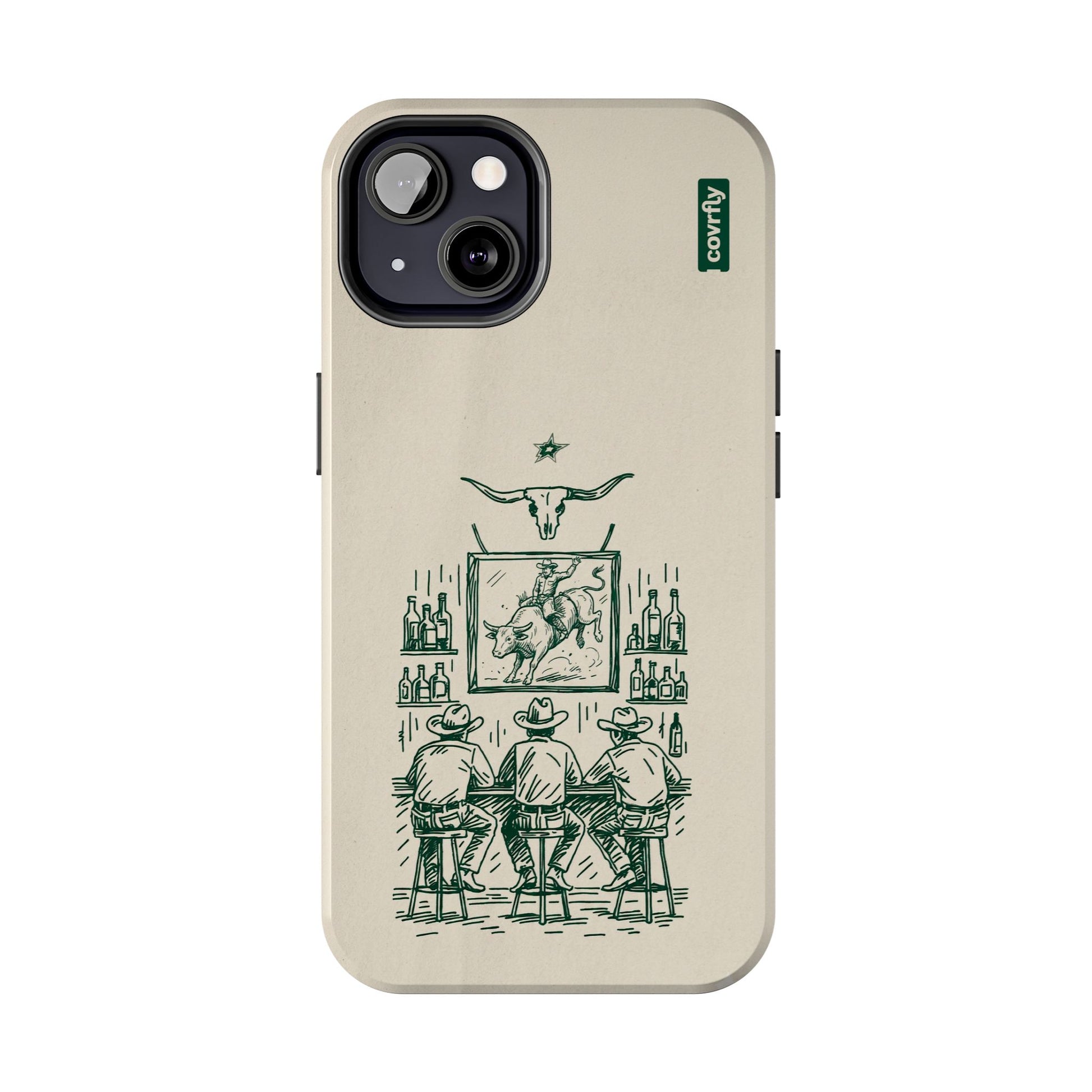 Funda Tres Sillas para iPhone 13 - View 1 - Diseño Premium covrfly