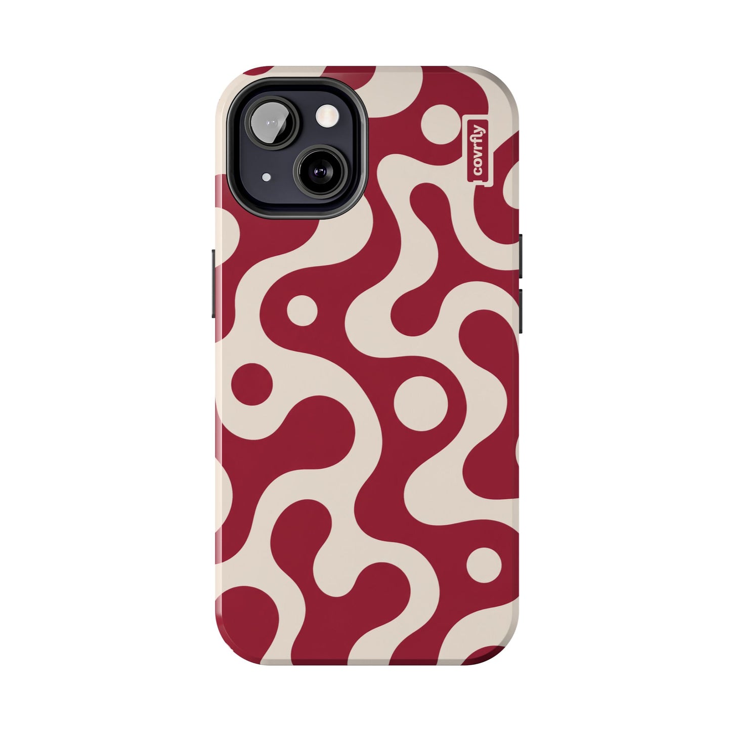 Funda Velvet Swirl para iPhone 13 - View 1 - Diseño Premium covrfly