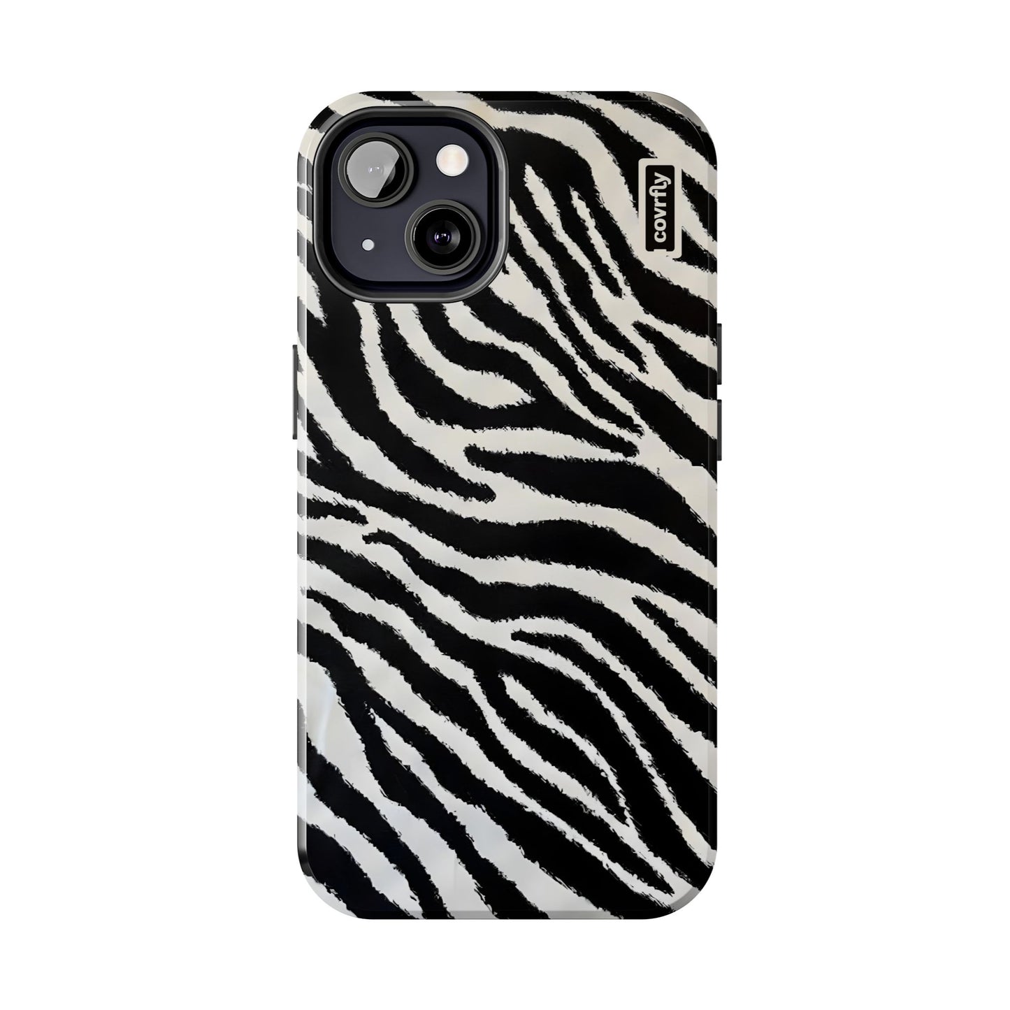 Funda Zebra Mode para iPhone 13 - View 1 - Diseño Premium covrfly