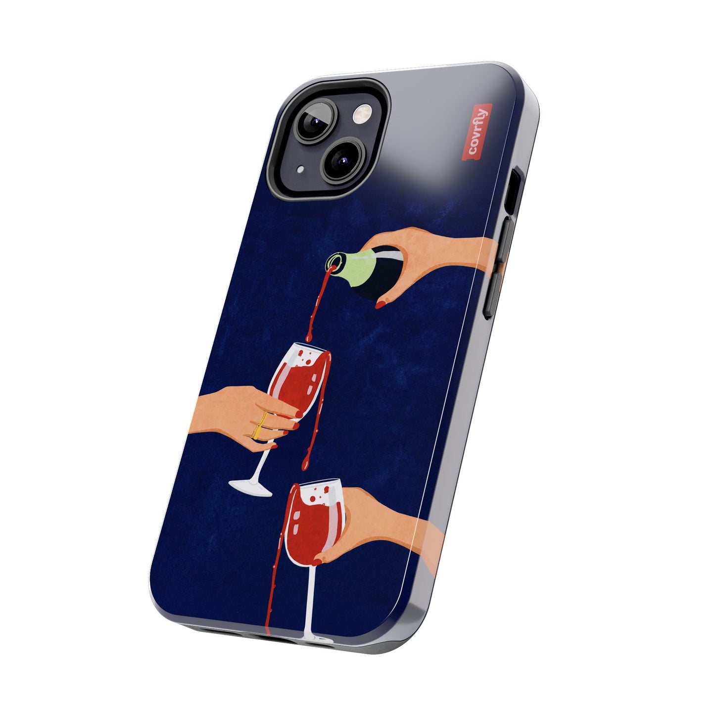 Funda Cheers Caos para iPhone 13 - View 2 - Diseño Premium covrfly