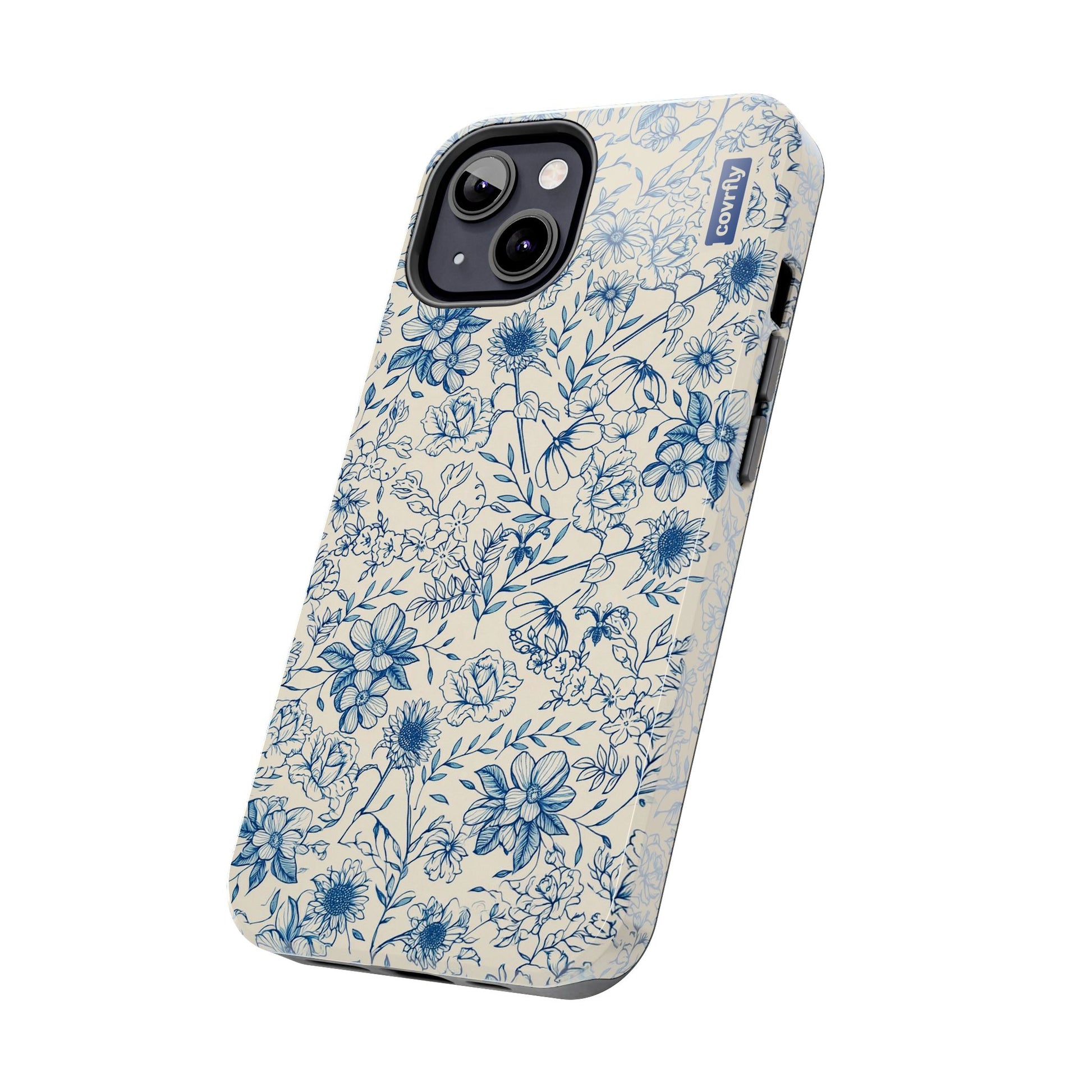Funda Línea Botánica para iPhone 13 - View 2 - Diseño Premium covrfly