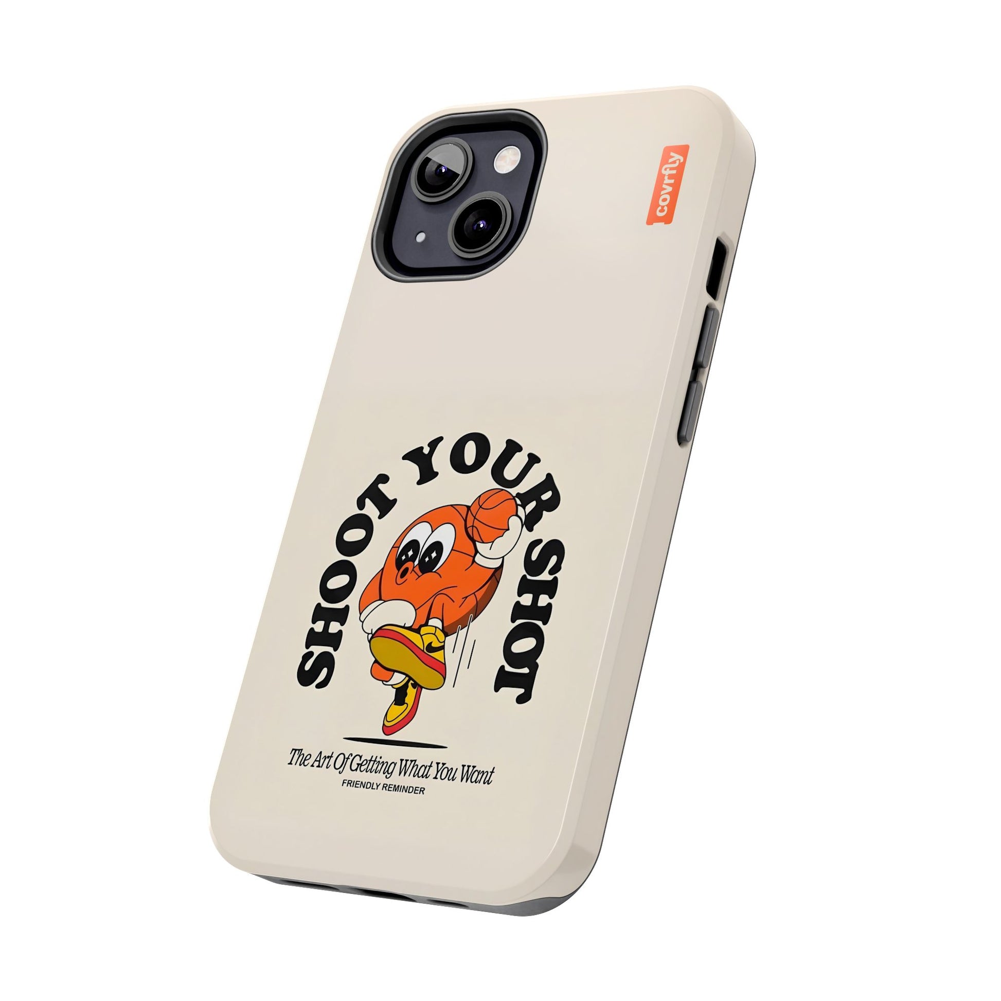 Funda Shoot Your Shot para iPhone 13 - View 2 - Diseño Premium covrfly