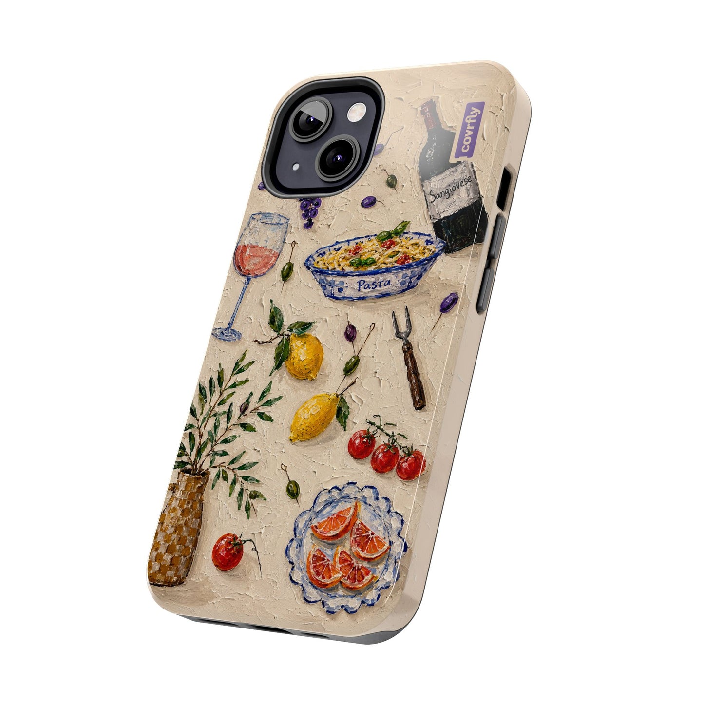 Funda Trattoria para iPhone 13 - View 2 - Diseño Premium covrfly