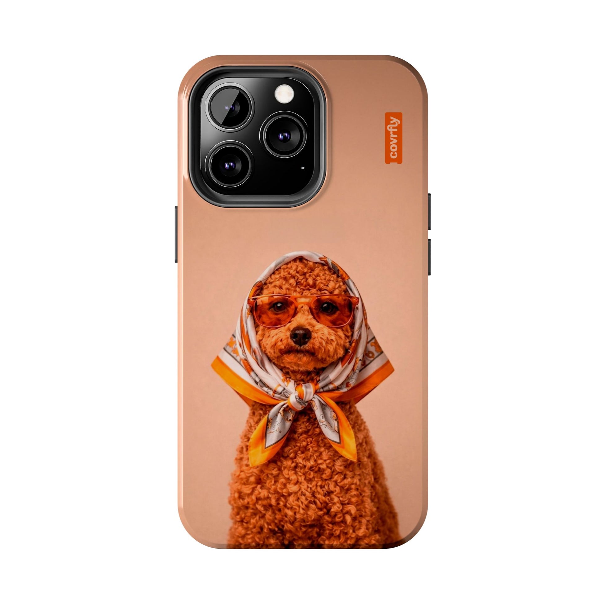 Funda Couture Pup para iPhone 13 Pro - View 1 - Diseño Premium covrfly