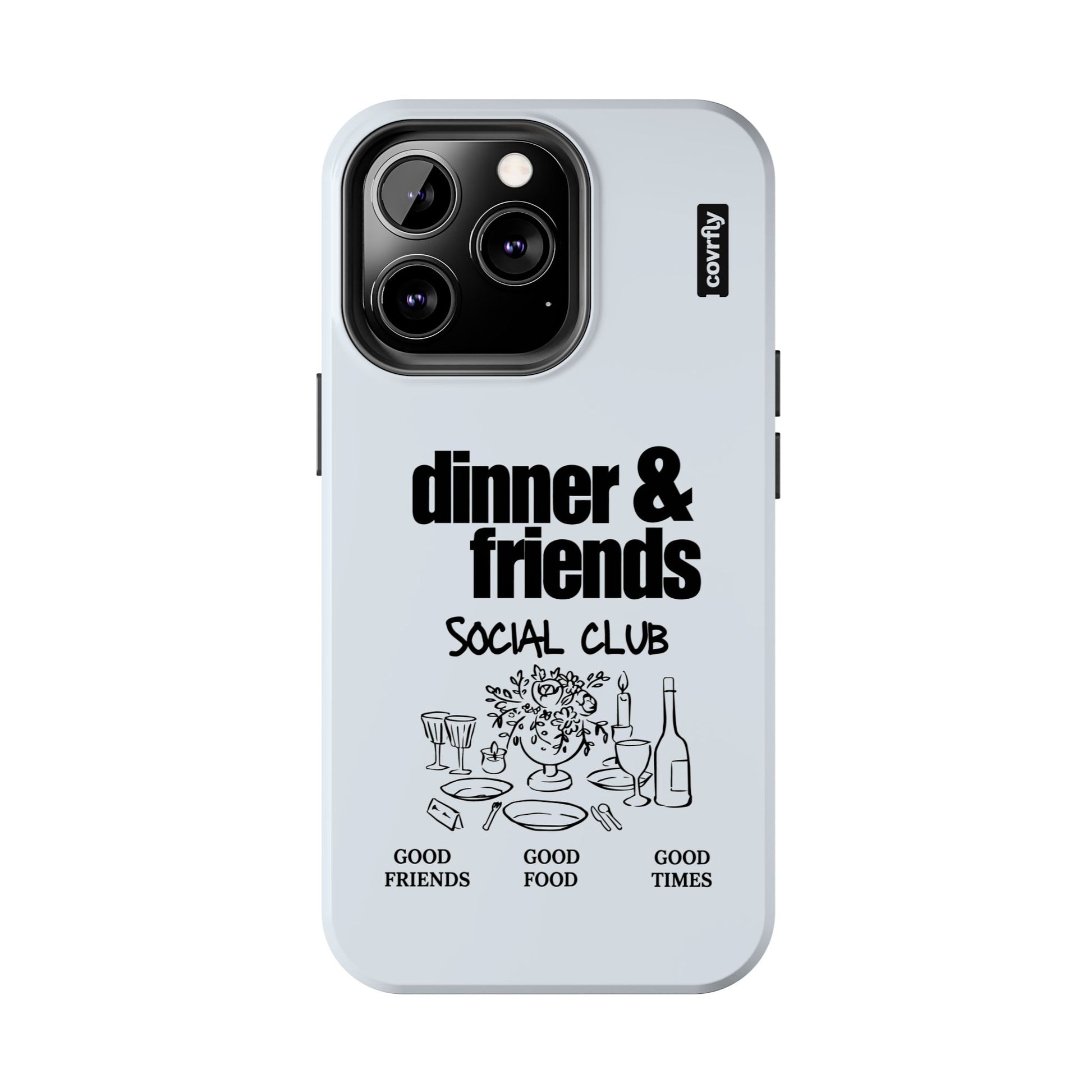 Funda Dinner & Friends para iPhone 13 Pro - View 1 - Diseño Premium covrfly