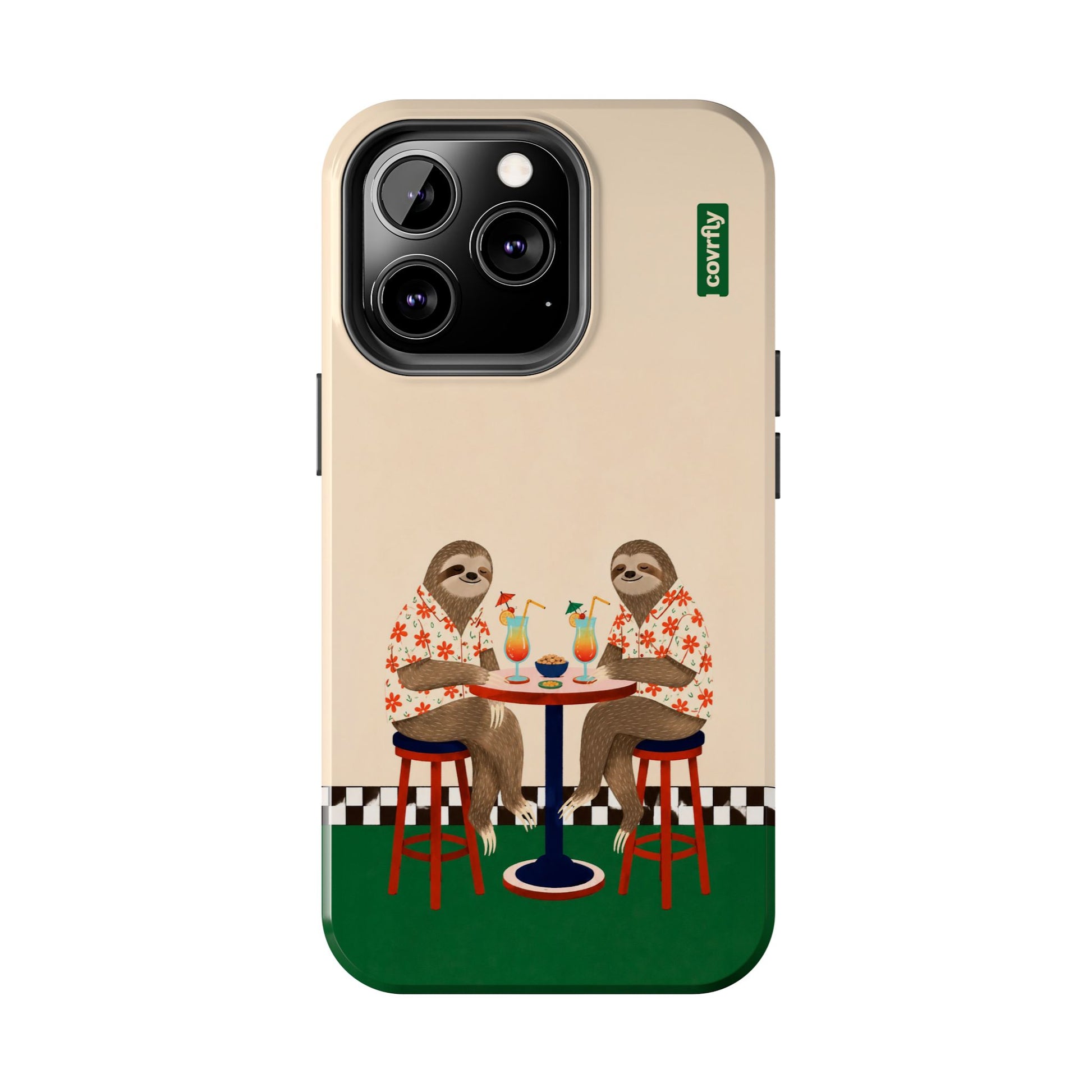 Funda Dos Perezas para iPhone 13 Pro - View 1 - Diseño Premium covrfly