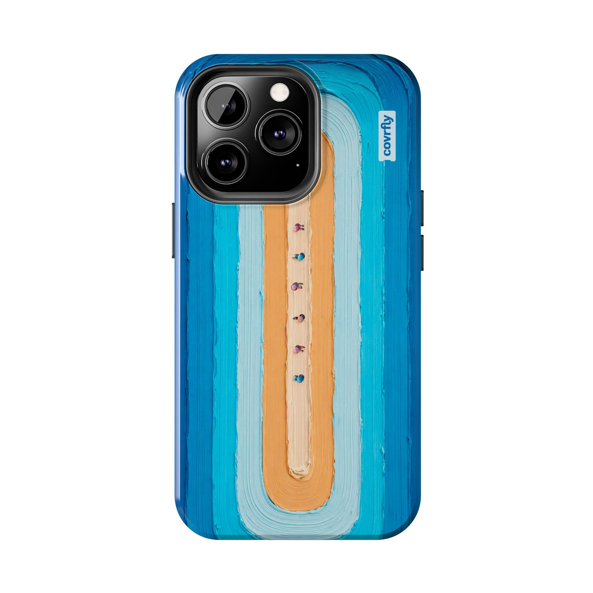 Funda Mar Miniatura para iPhone 13 Pro - View 1 - Diseño Premium covrfly
