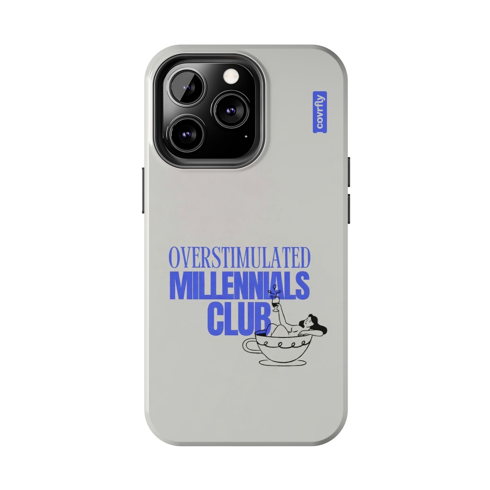 Funda Overstimulated Club para iPhone 13 Pro - View 1 - Diseño Premium covrfly