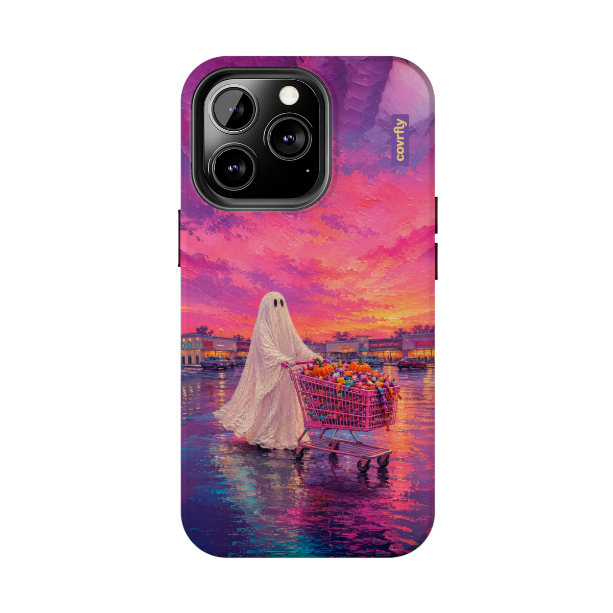 Funda Shopaholic Spirit para iPhone 13 Pro - View 1 - Diseño Premium covrfly