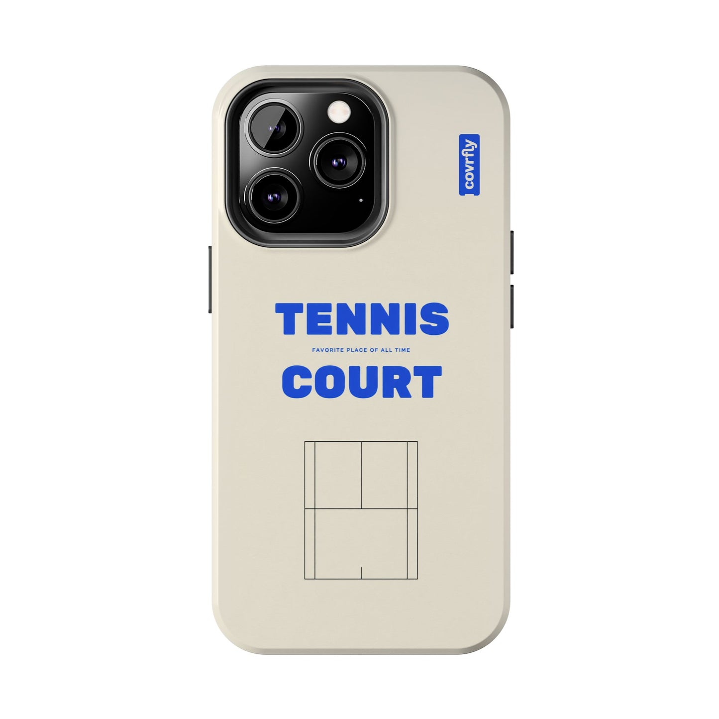 Funda Tennis Court para iPhone 13 Pro - View 1 - Diseño Premium covrfly