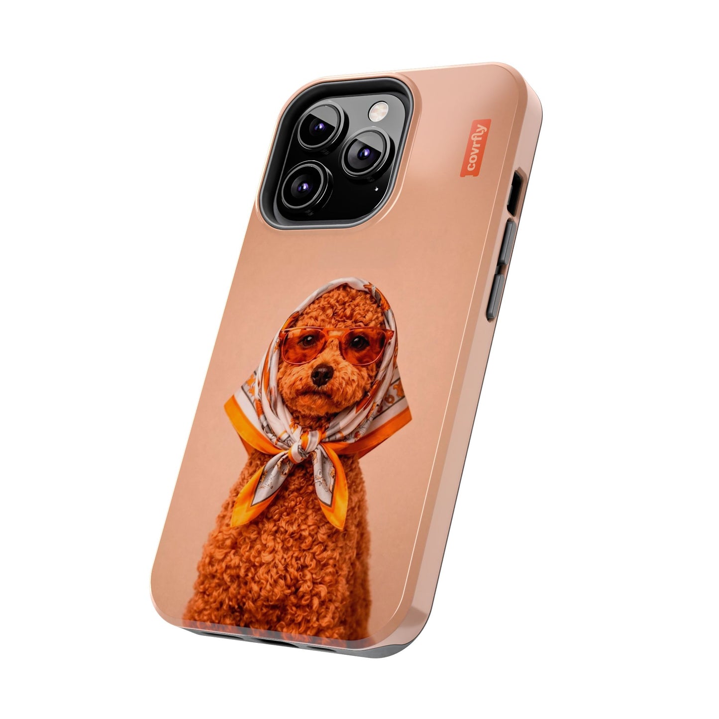 Funda Couture Pup para iPhone 13 Pro - View 2 - Diseño Premium covrfly