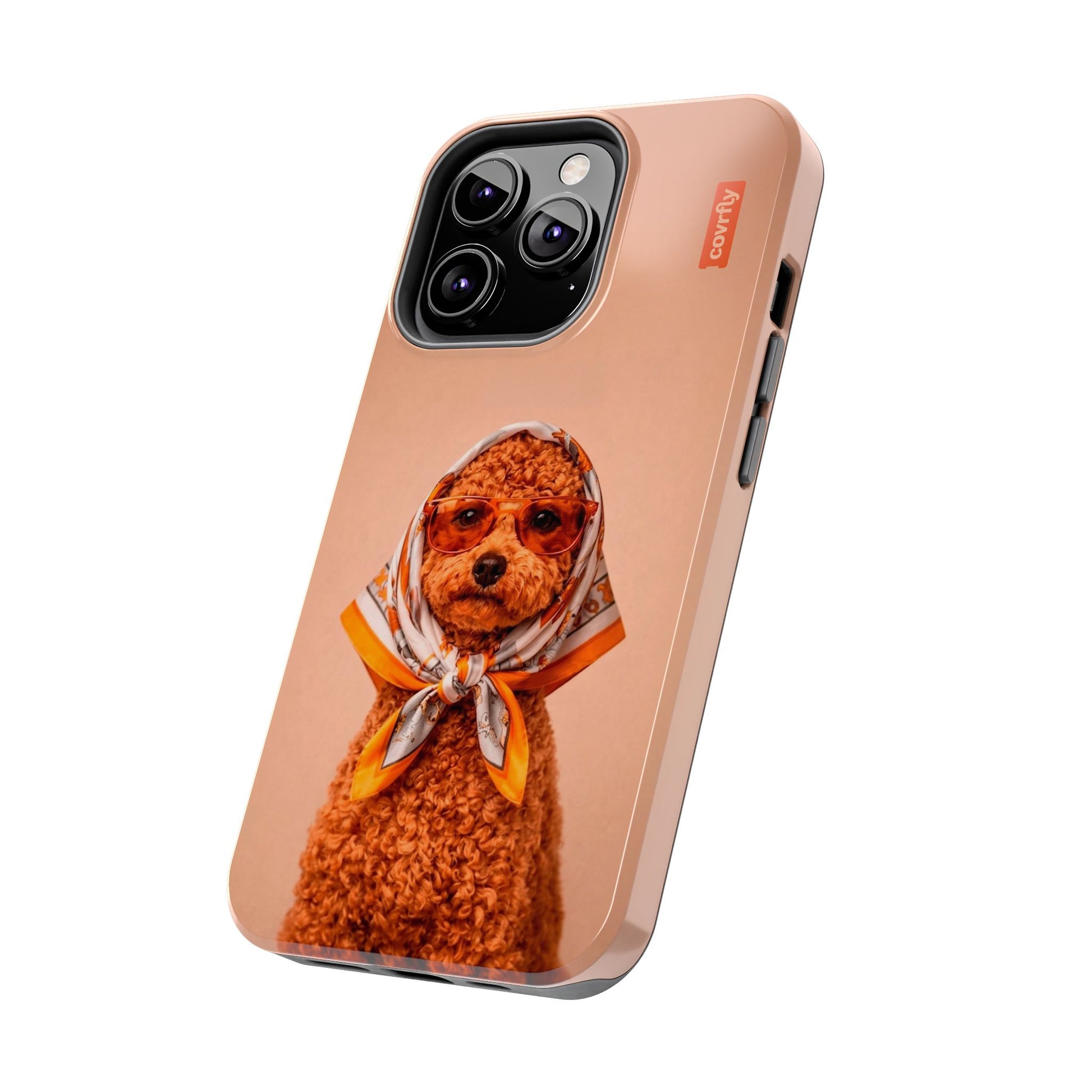 Funda Couture Pup para iPhone 13 Pro - View 2 - Diseño Premium covrfly