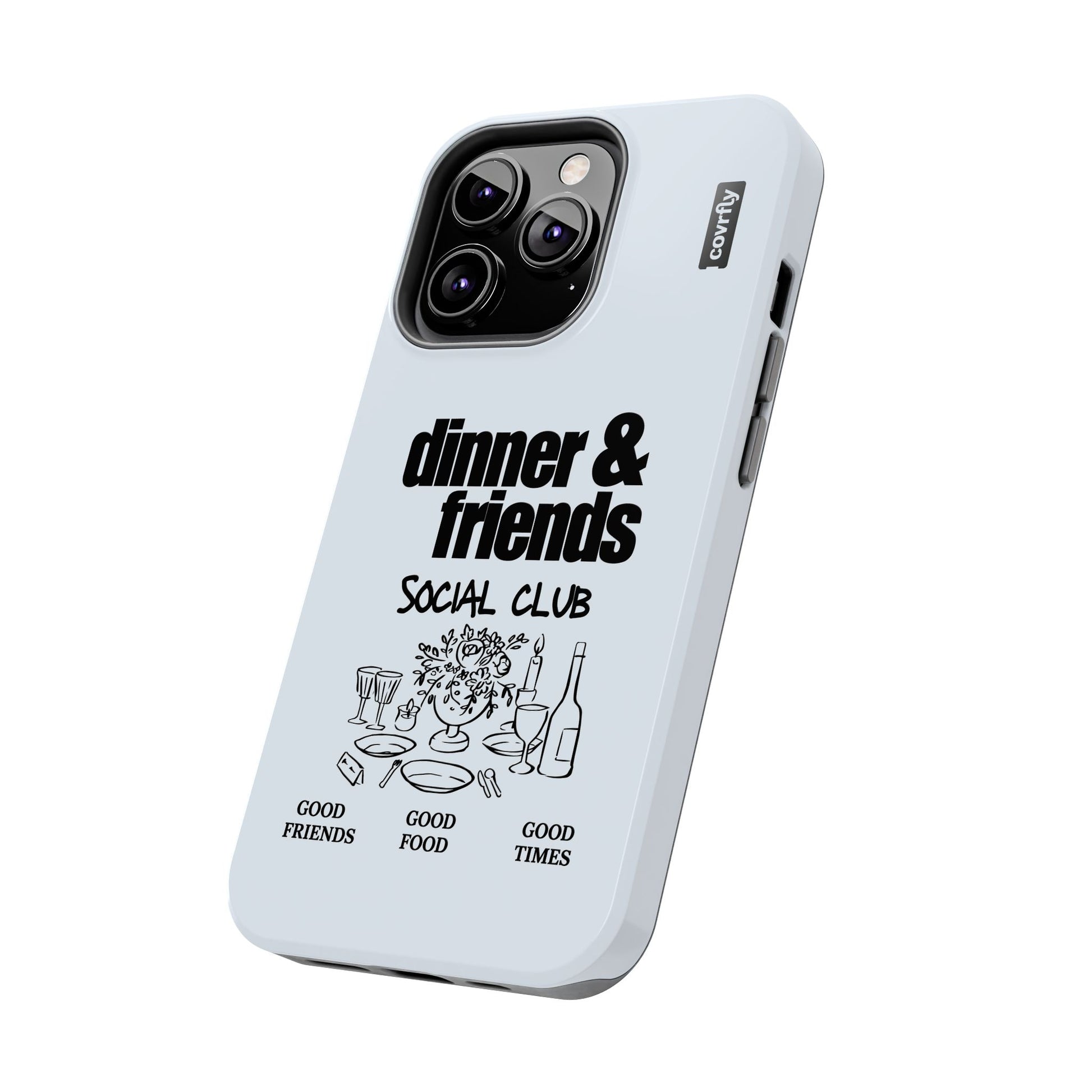 Funda Dinner & Friends para iPhone 13 Pro - View 2 - Diseño Premium covrfly