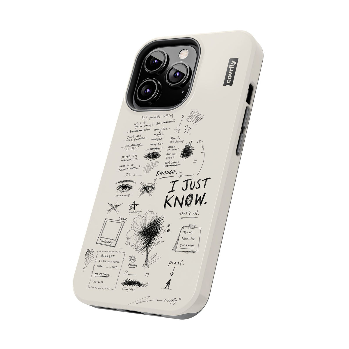 Funda I Just Know para iPhone 13 Pro - View 2 - Diseño Premium covrfly