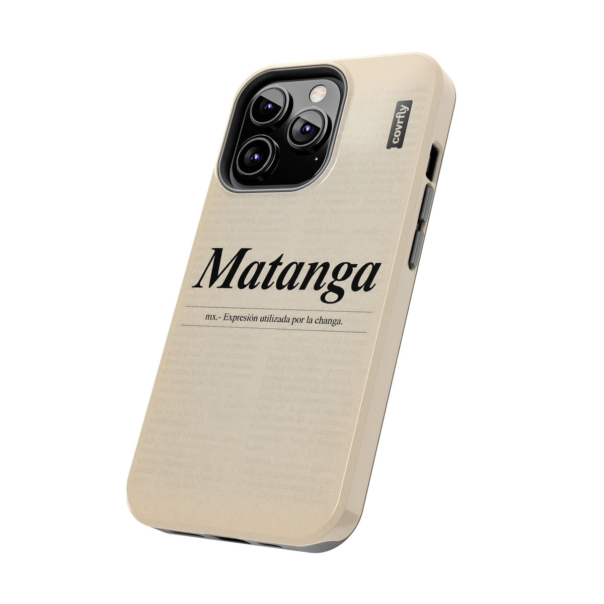 Funda Matanga Dijo para iPhone 13 Pro - View 2 - Diseño Premium covrfly