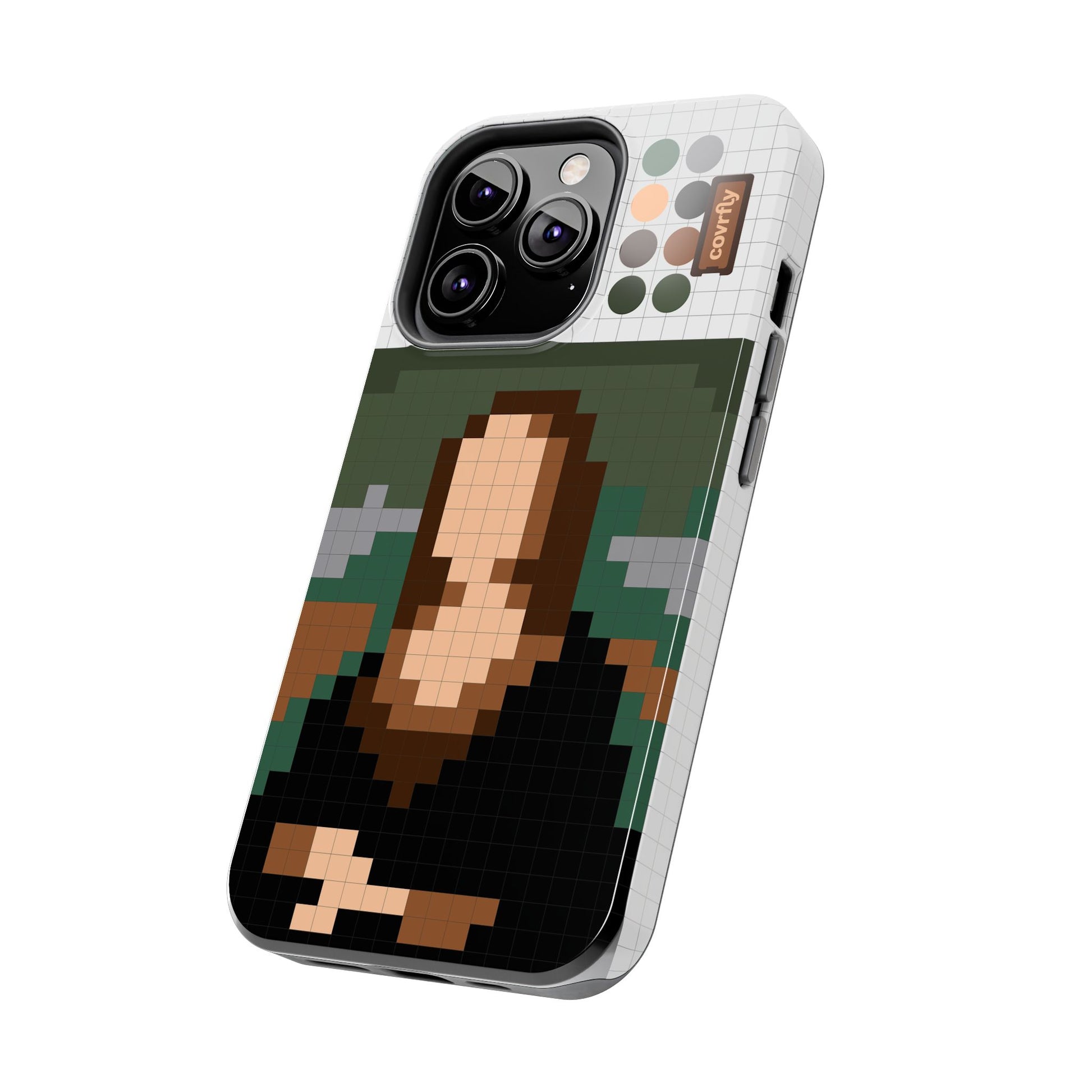 Funda Pixel Lisa para iPhone 13 Pro - View 2 - Diseño Premium covrfly