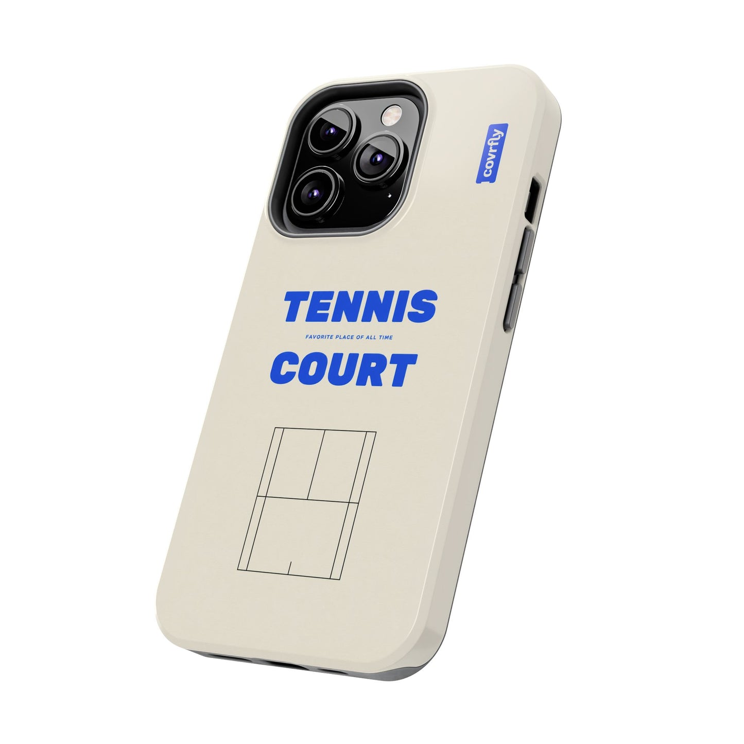 Funda Tennis Court para iPhone 13 Pro - View 2 - Diseño Premium covrfly