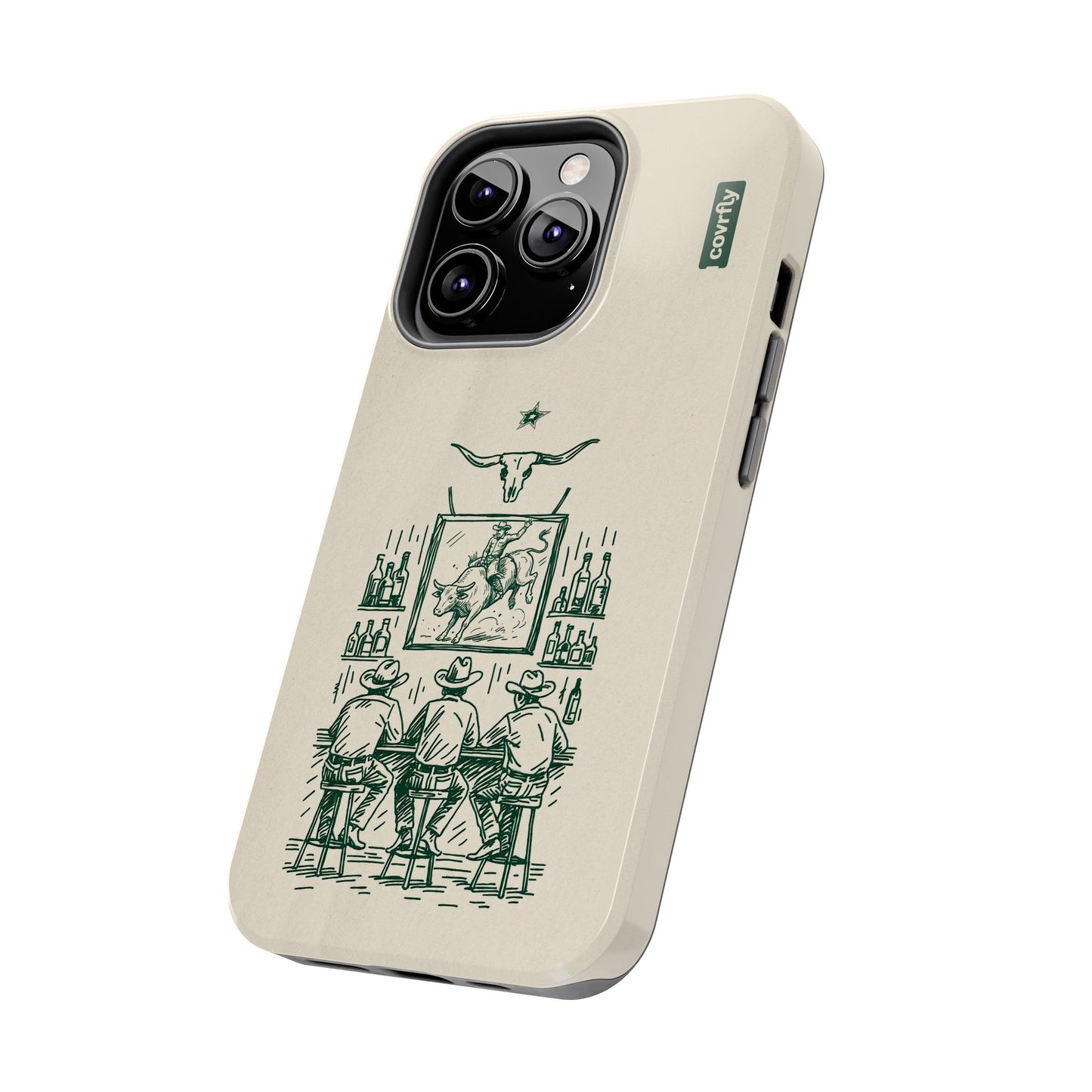 Funda Tres Sillas para iPhone 13 Pro - View 2 - Diseño Premium covrfly