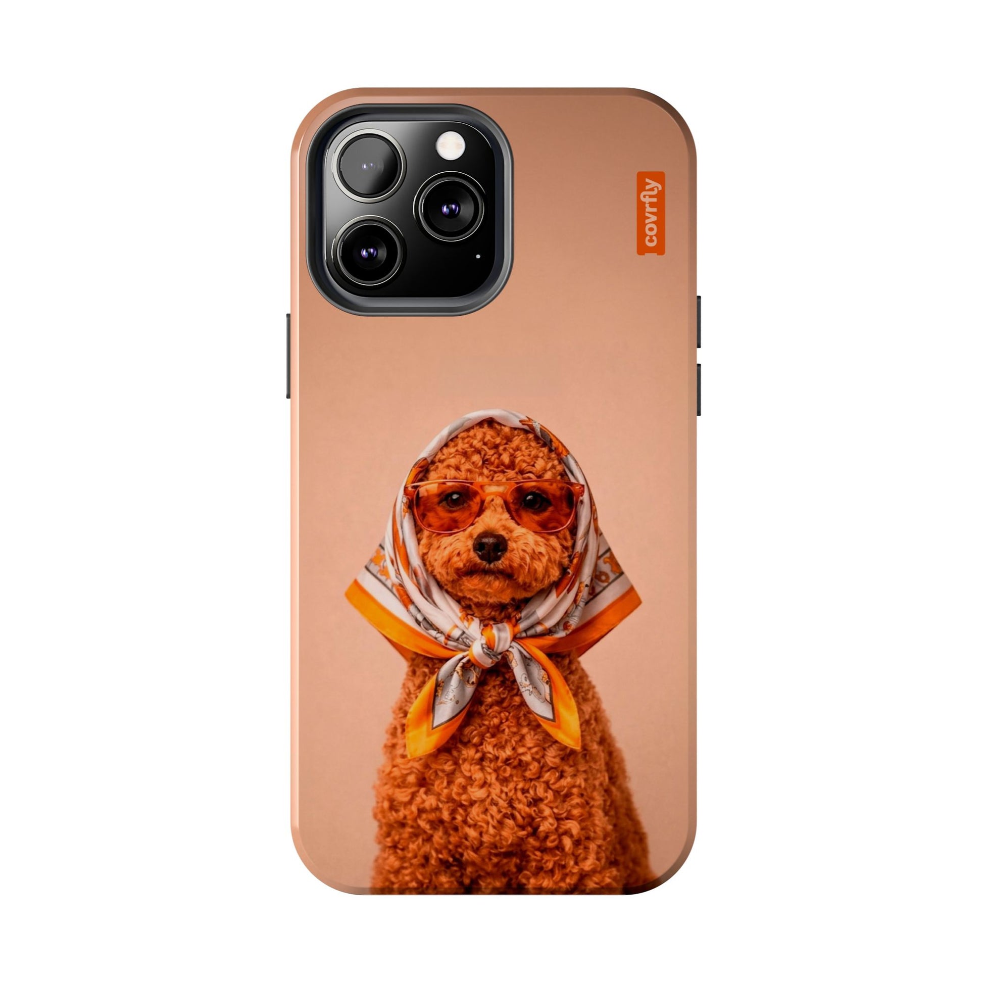Funda Couture Pup para iPhone 13 Pro Max - View 1 - Diseño Premium covrfly