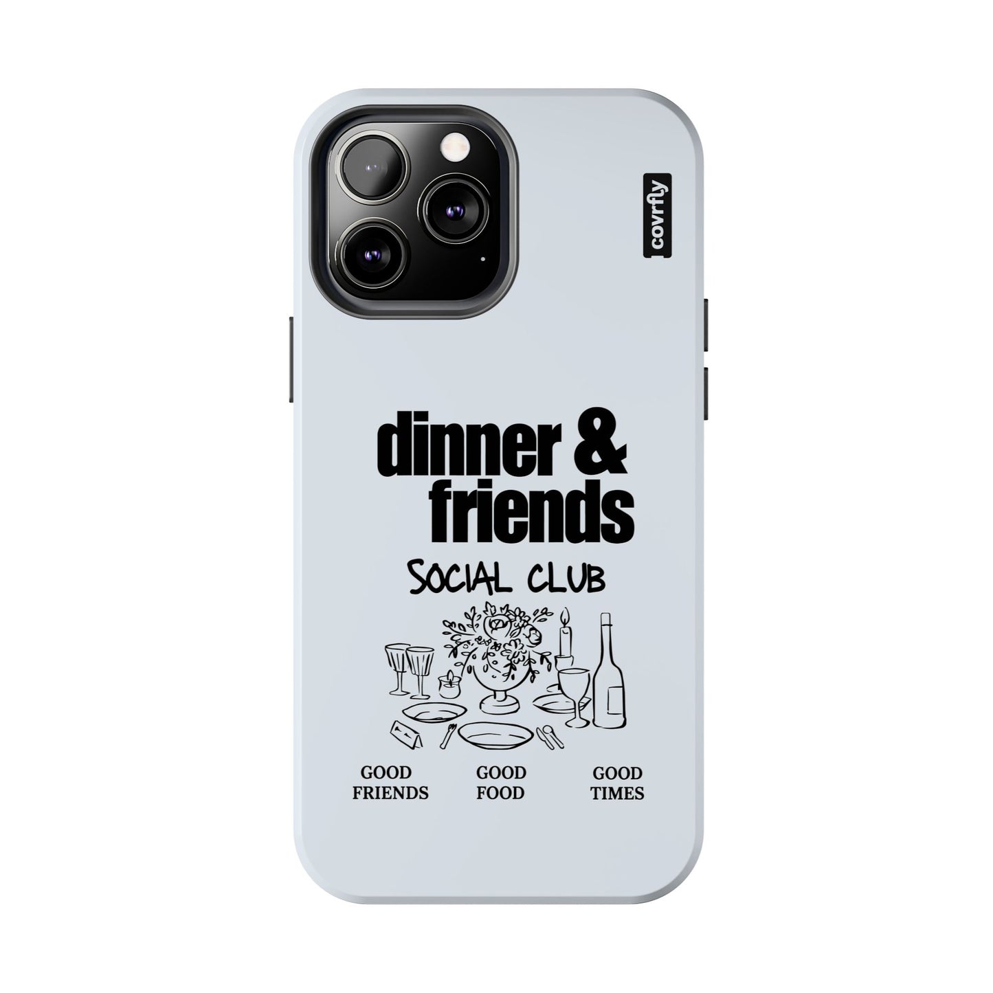 Funda Dinner & Friends para iPhone 13 Pro Max - View 1 - Diseño Premium covrfly