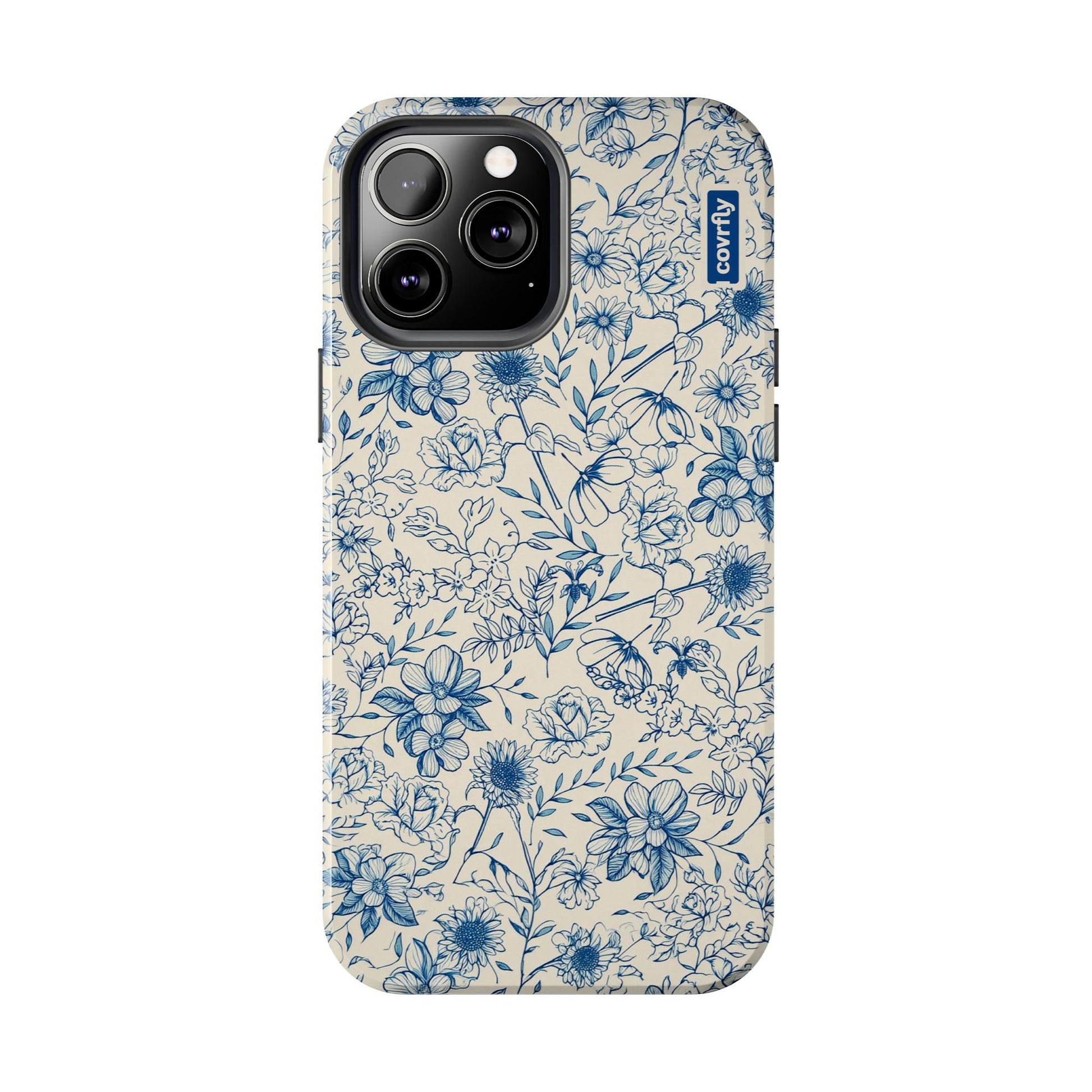 Funda Línea Botánica para iPhone 13 Pro Max - View 1 - Diseño Premium covrfly