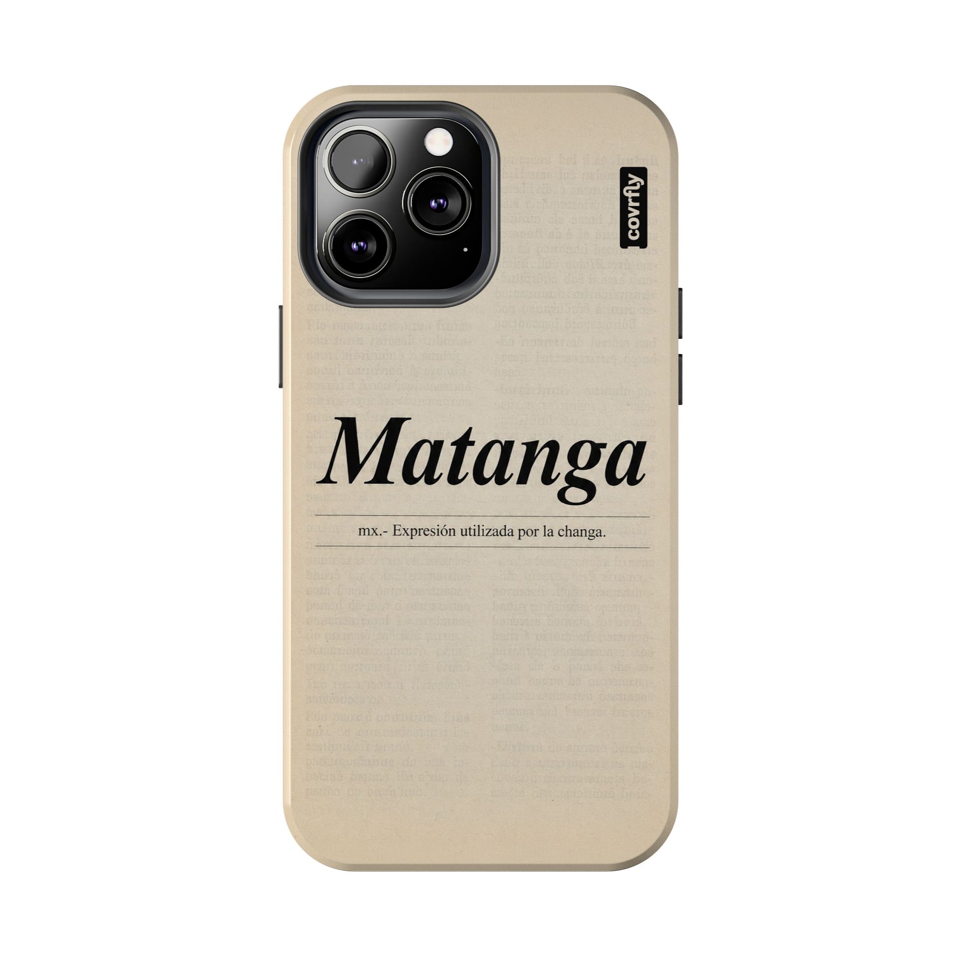 Funda Matanga Dijo para iPhone 13 Pro Max - View 1 - Diseño Premium covrfly