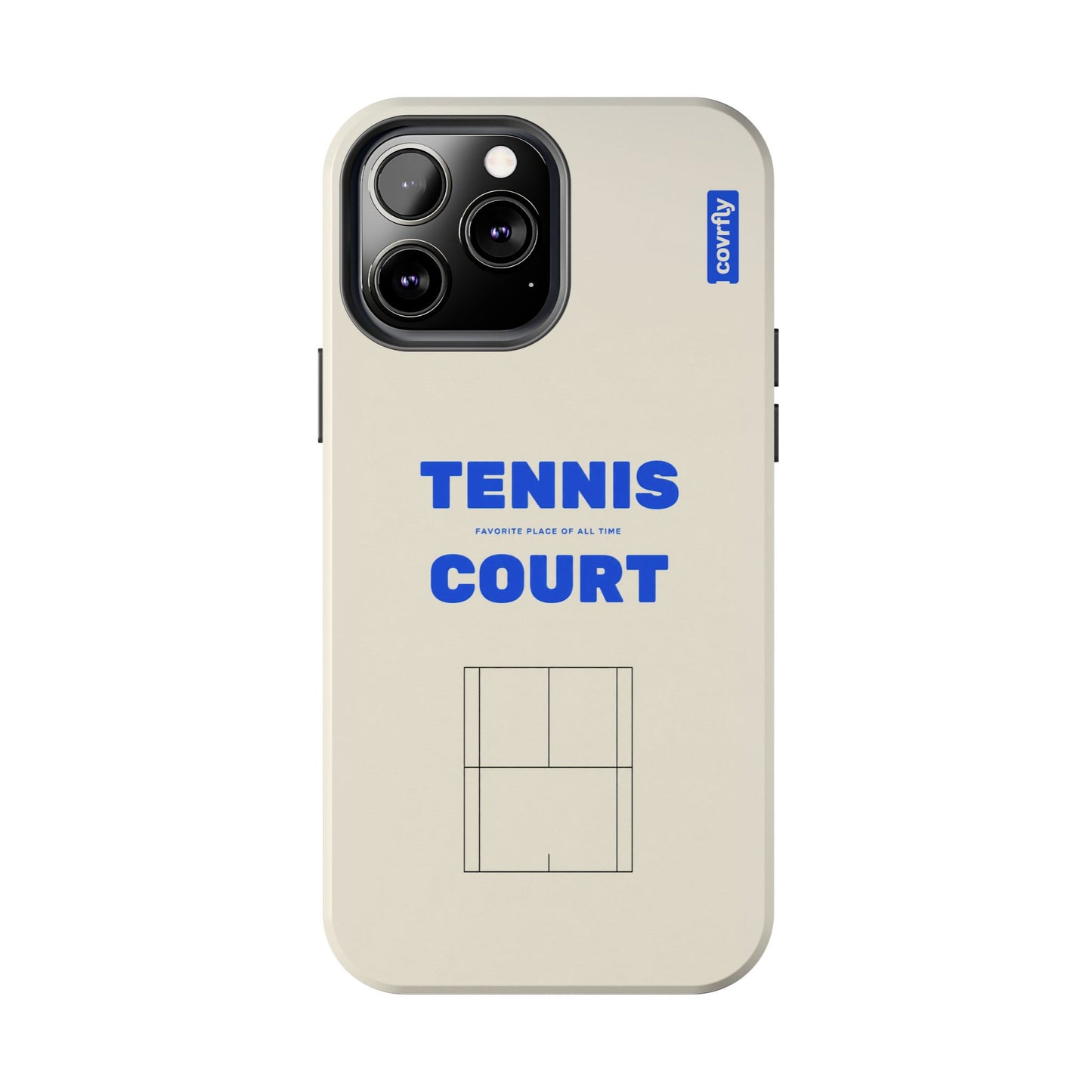 Funda Tennis Court para iPhone 13 Pro Max - View 1 - Diseño Premium covrfly