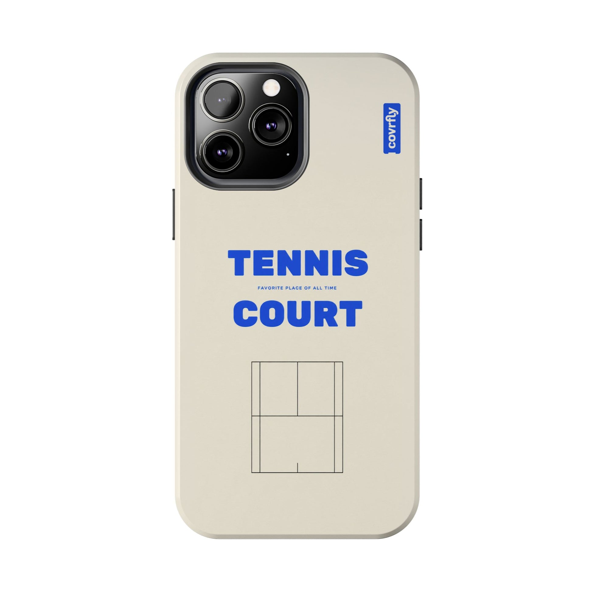Funda Tennis Court para iPhone 13 Pro Max - View 1 - Diseño Premium covrfly