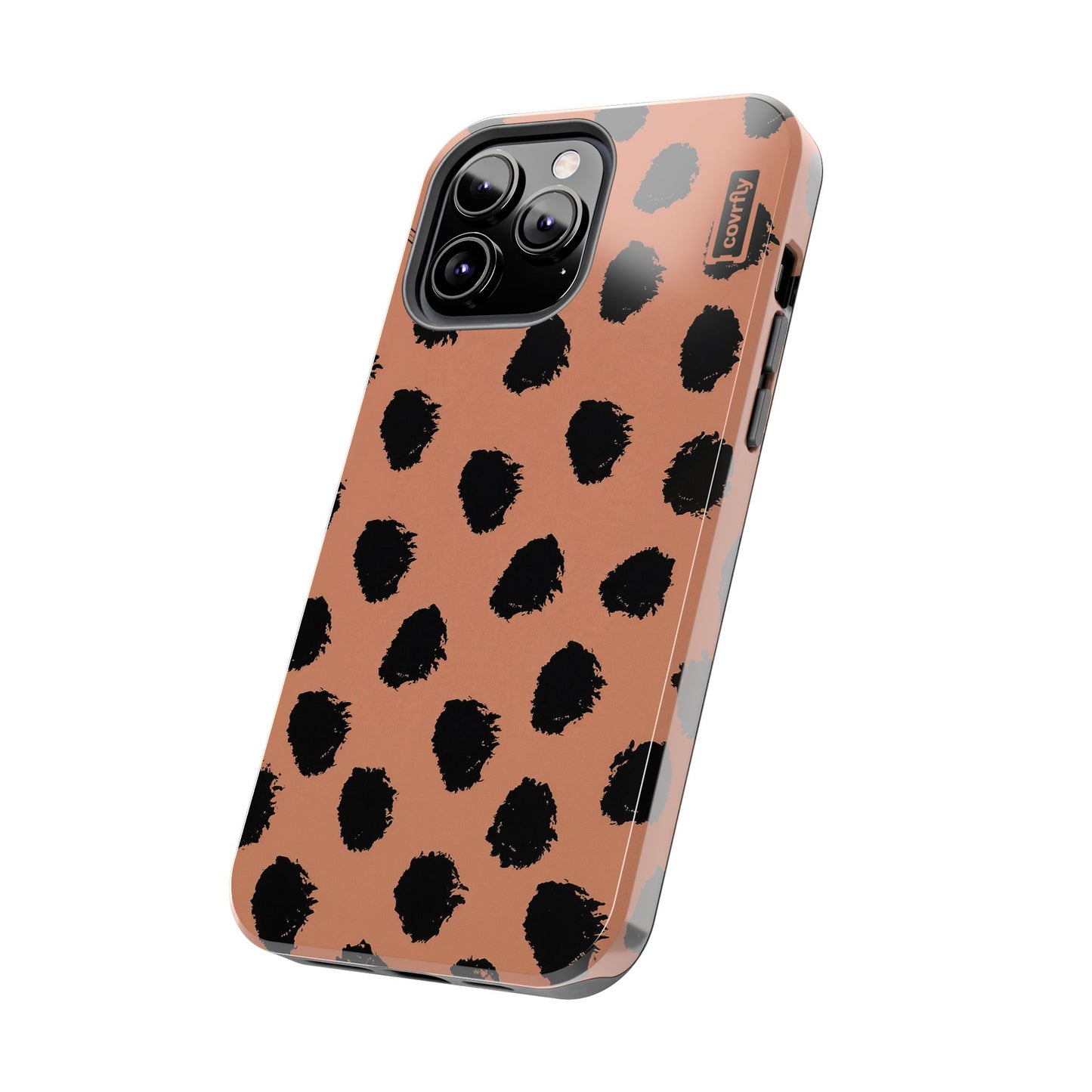 Funda Caos Terracota para iPhone 13 Pro Max - View 2 - Diseño Premium covrfly