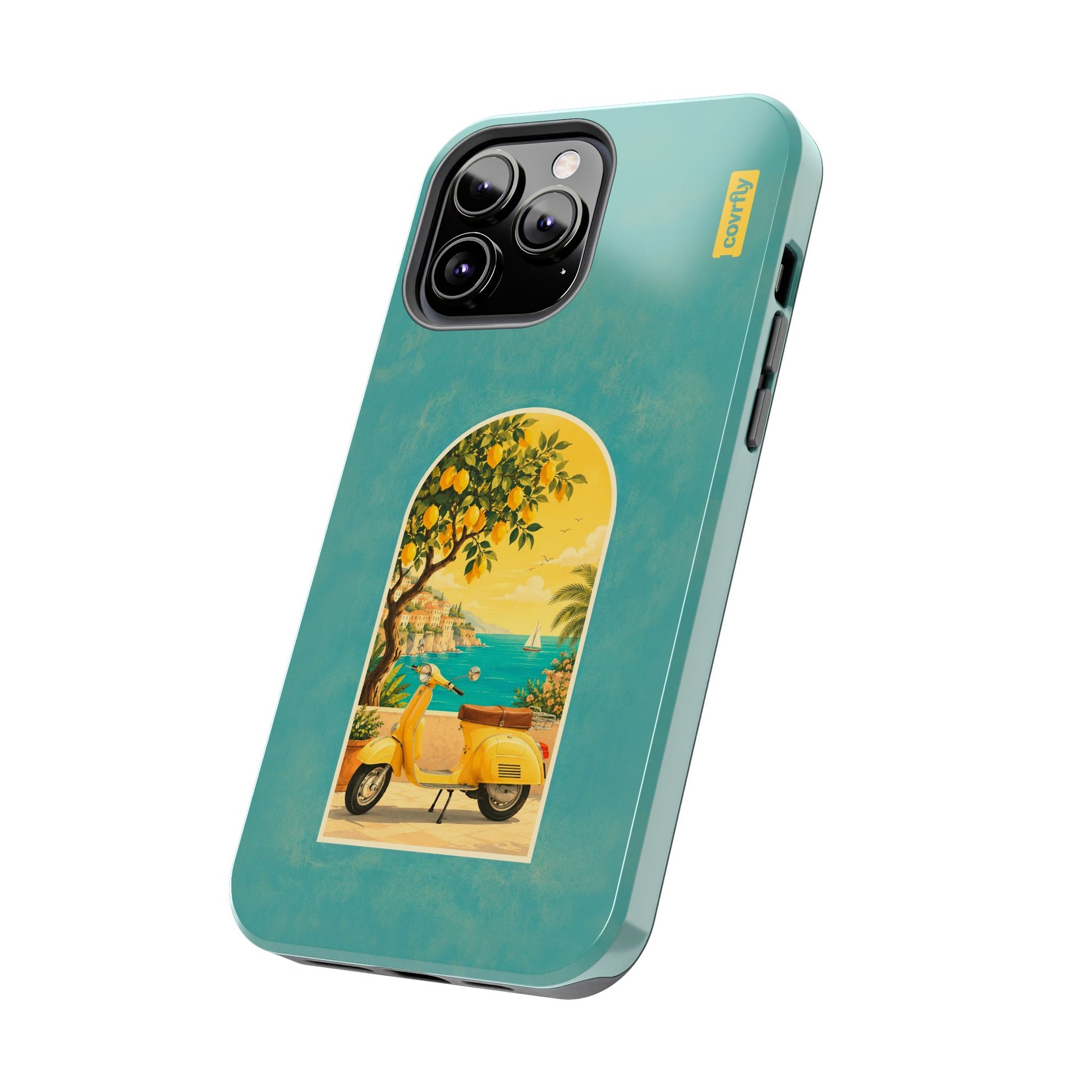 Funda Costa Quieta para iPhone 13 Pro Max - View 2 - Diseño Premium covrfly