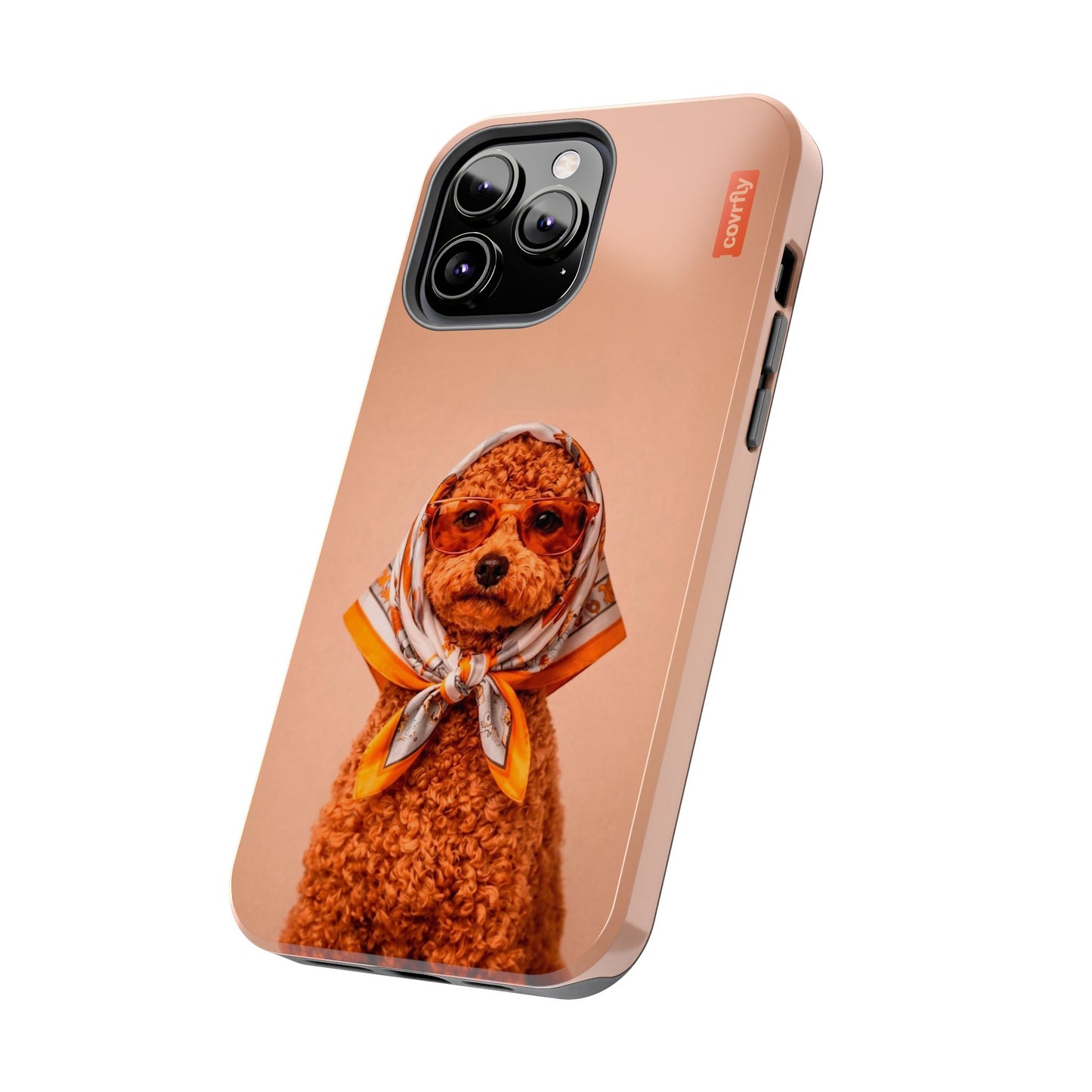 Funda Couture Pup para iPhone 13 Pro Max - View 2 - Diseño Premium covrfly