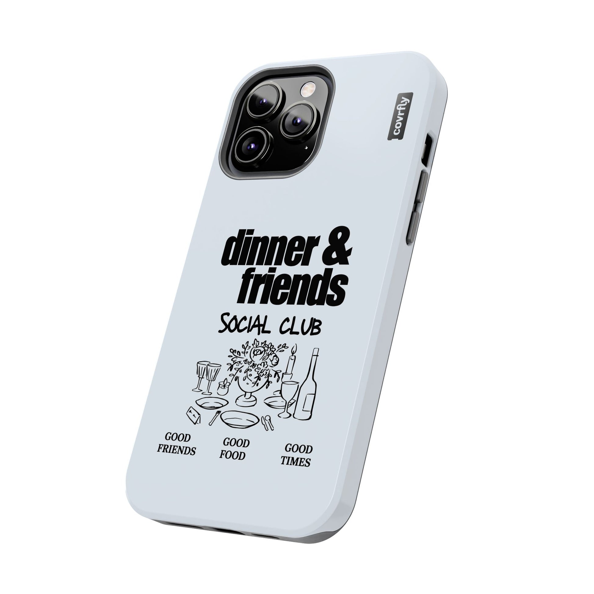 Funda Dinner & Friends para iPhone 13 Pro Max - View 2 - Diseño Premium covrfly