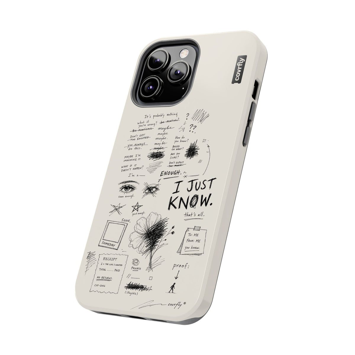 Funda I Just Know para iPhone 13 Pro Max - View 2 - Diseño Premium covrfly