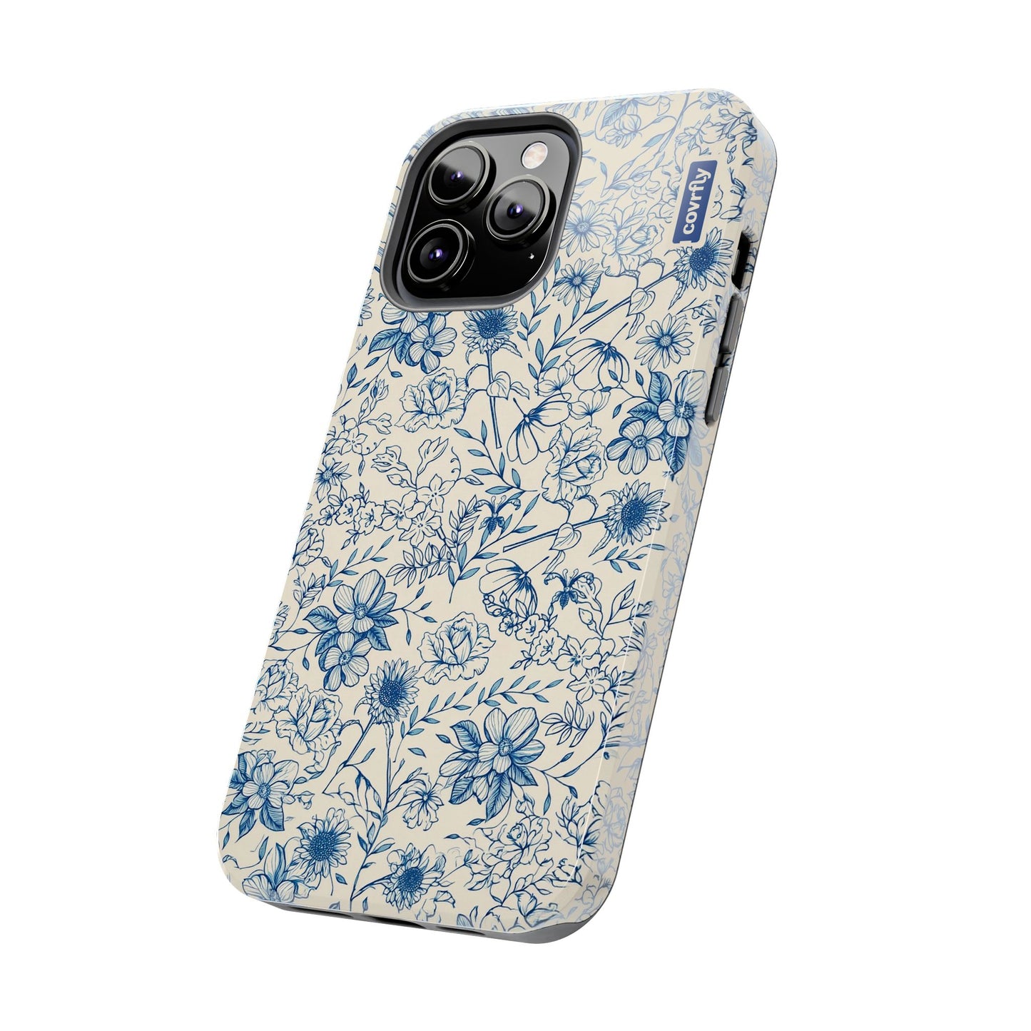 Funda Línea Botánica para iPhone 13 Pro Max - View 2 - Diseño Premium covrfly