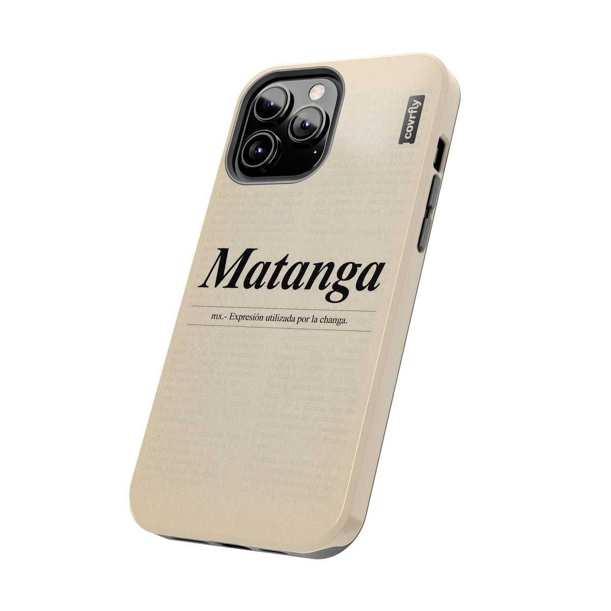 Funda Matanga Dijo para iPhone 13 Pro Max - View 2 - Diseño Premium covrfly