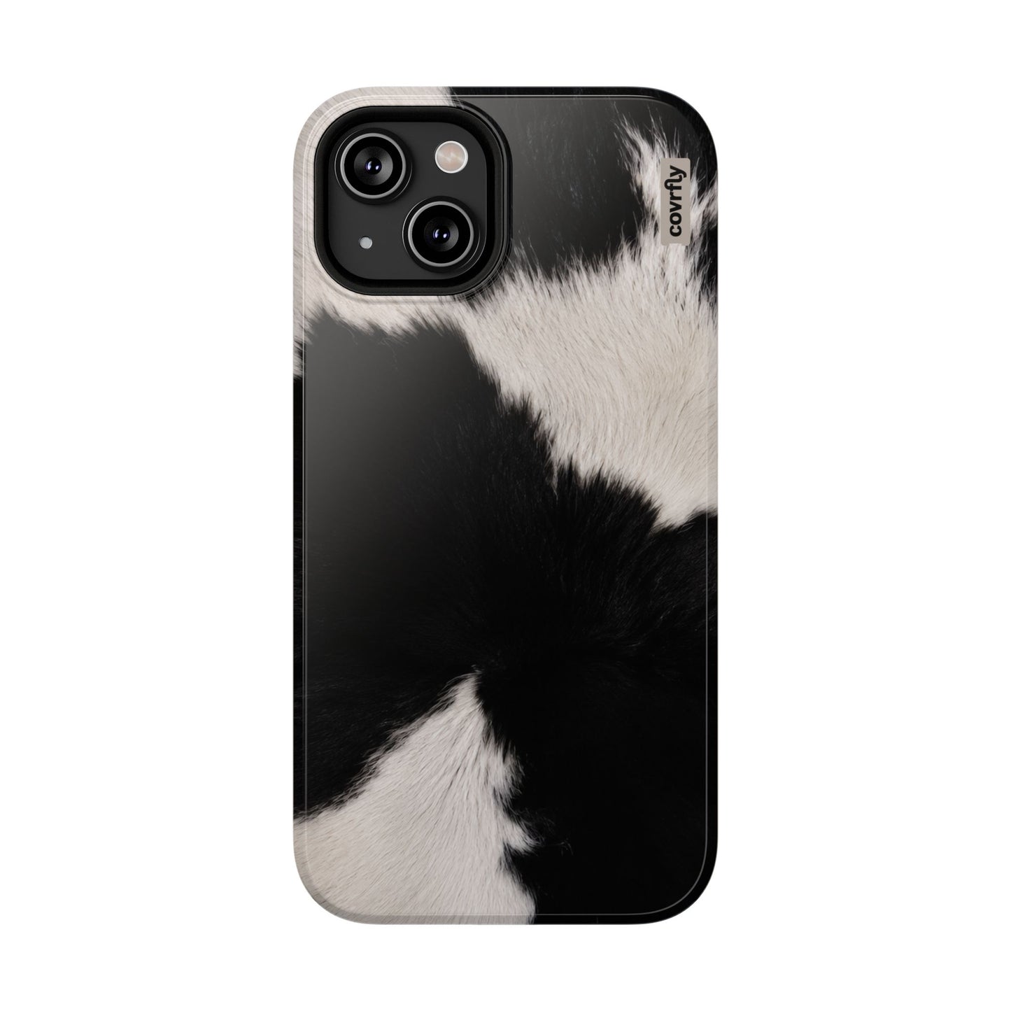 Funda Blanco, negro, punto. para iPhone 14 - View 1 - Diseño Premium covrfly