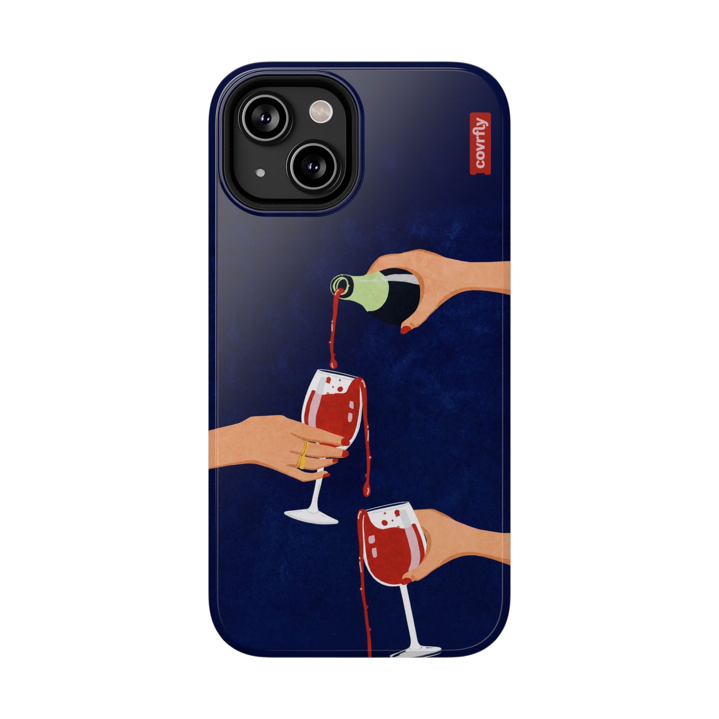 Funda Cheers Caos para iPhone 14 - View 1 - Diseño Premium covrfly