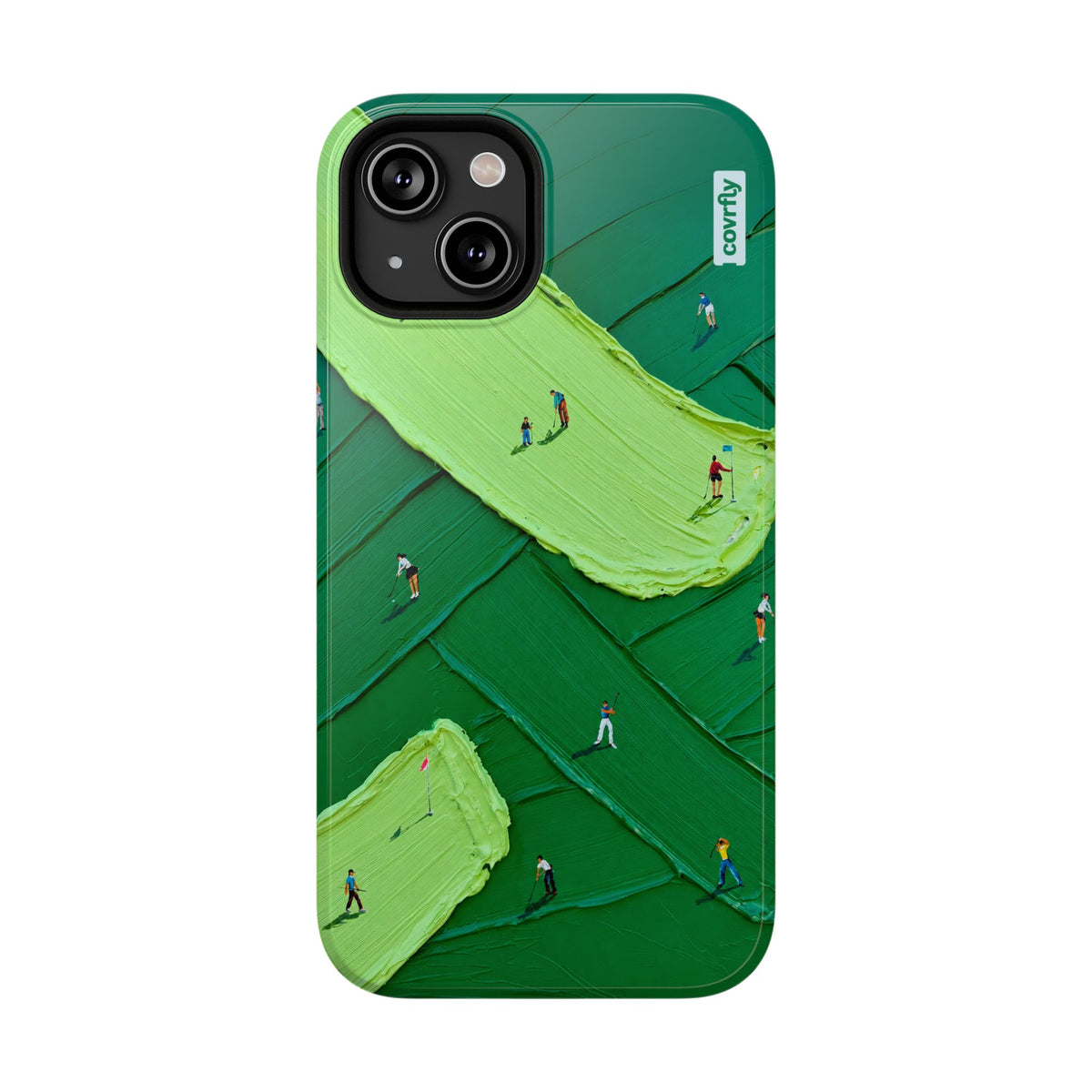 Funda Golf Miniatura para iPhone 14 - View 1 - Diseño Premium covrfly