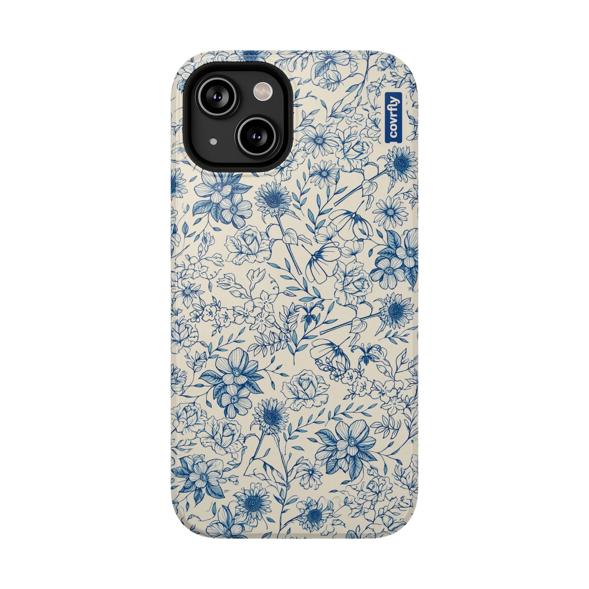 Funda Línea Botánica para iPhone 14 - View 1 - Diseño Premium covrfly