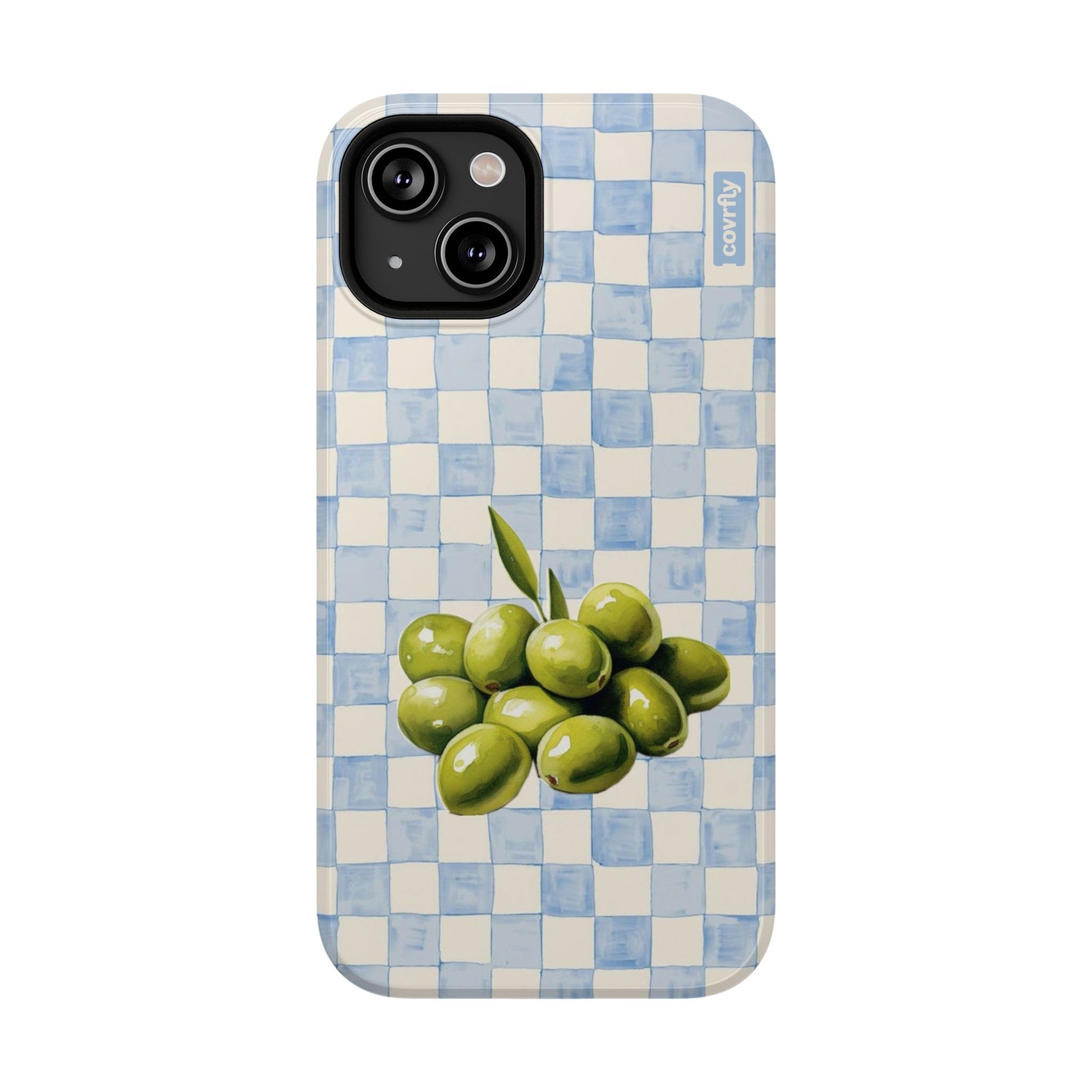 Funda Olive para iPhone 14 - View 1 - Diseño Premium covrfly