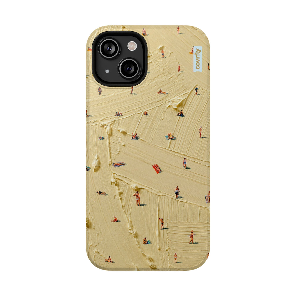 Funda Playa Miniatura para iPhone 14 - View 1 - Diseño Premium covrfly