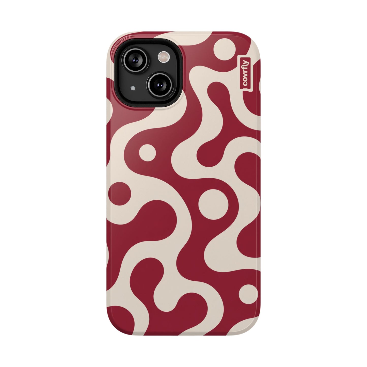 Funda Velvet Swirl para iPhone 14 - View 1 - Diseño Premium covrfly