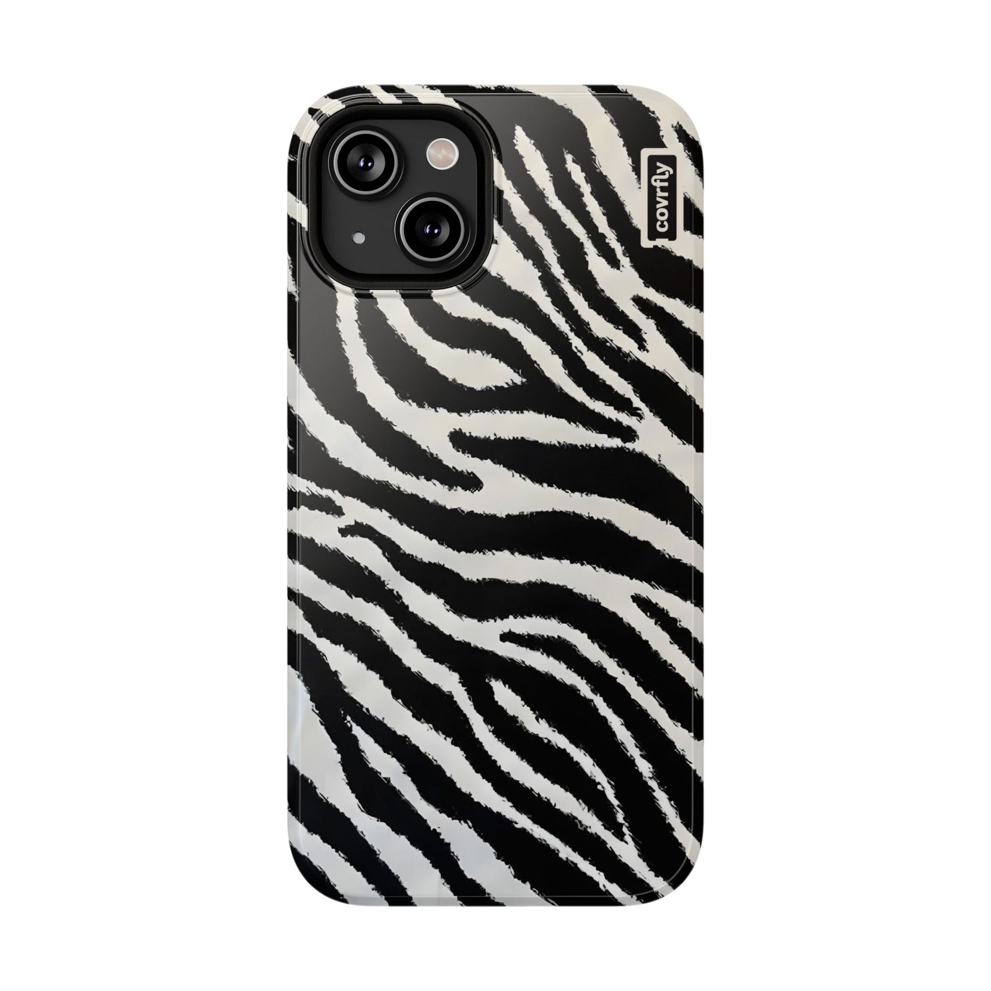 Funda Zebra Mode para iPhone 14 - View 1 - Diseño Premium covrfly
