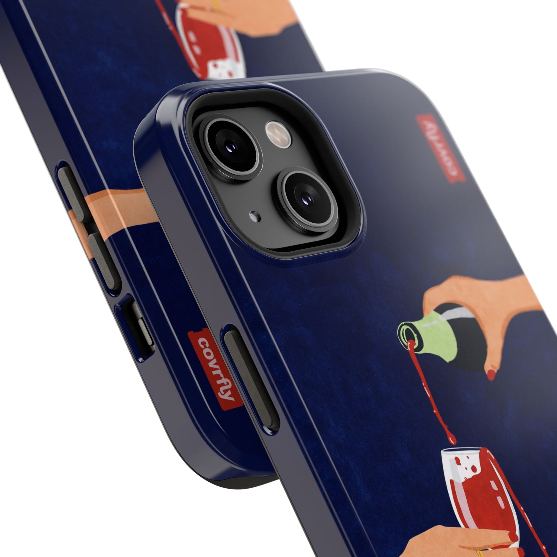 Funda Cheers Caos para iPhone 14 - View 2 - Diseño Premium covrfly